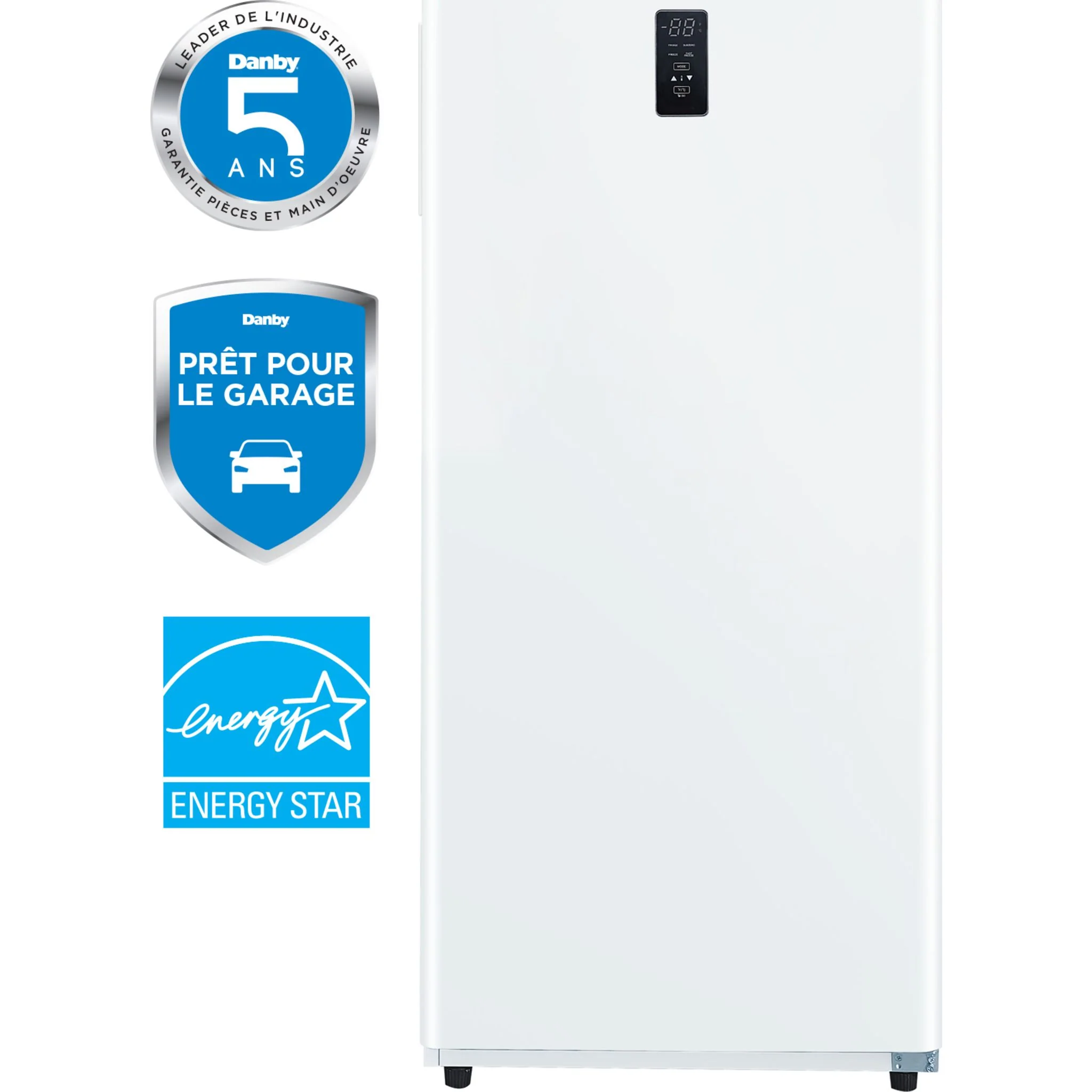 Danby 14.0 cu. ft. Frost Free Convertible Upright Freezer  -White (DUF140A1WDB) - Image 2
