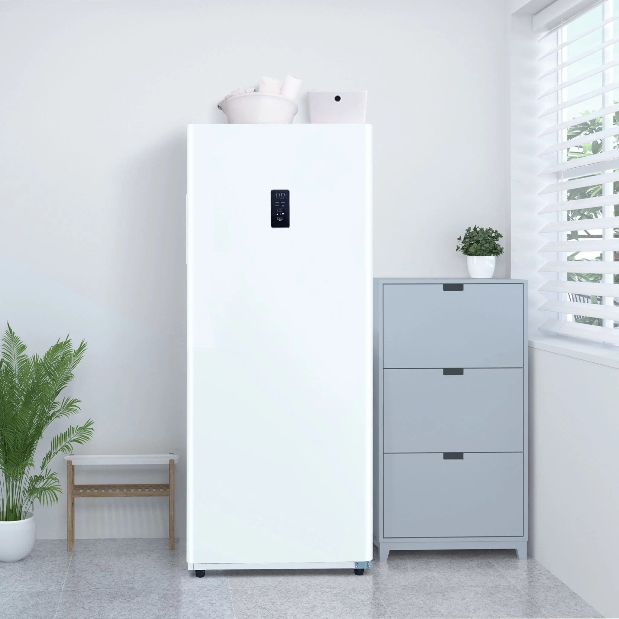 Danby 14.0 cu. ft. Frost Free Convertible Upright Freezer  -White (DUF140A1WDB) - Image 21