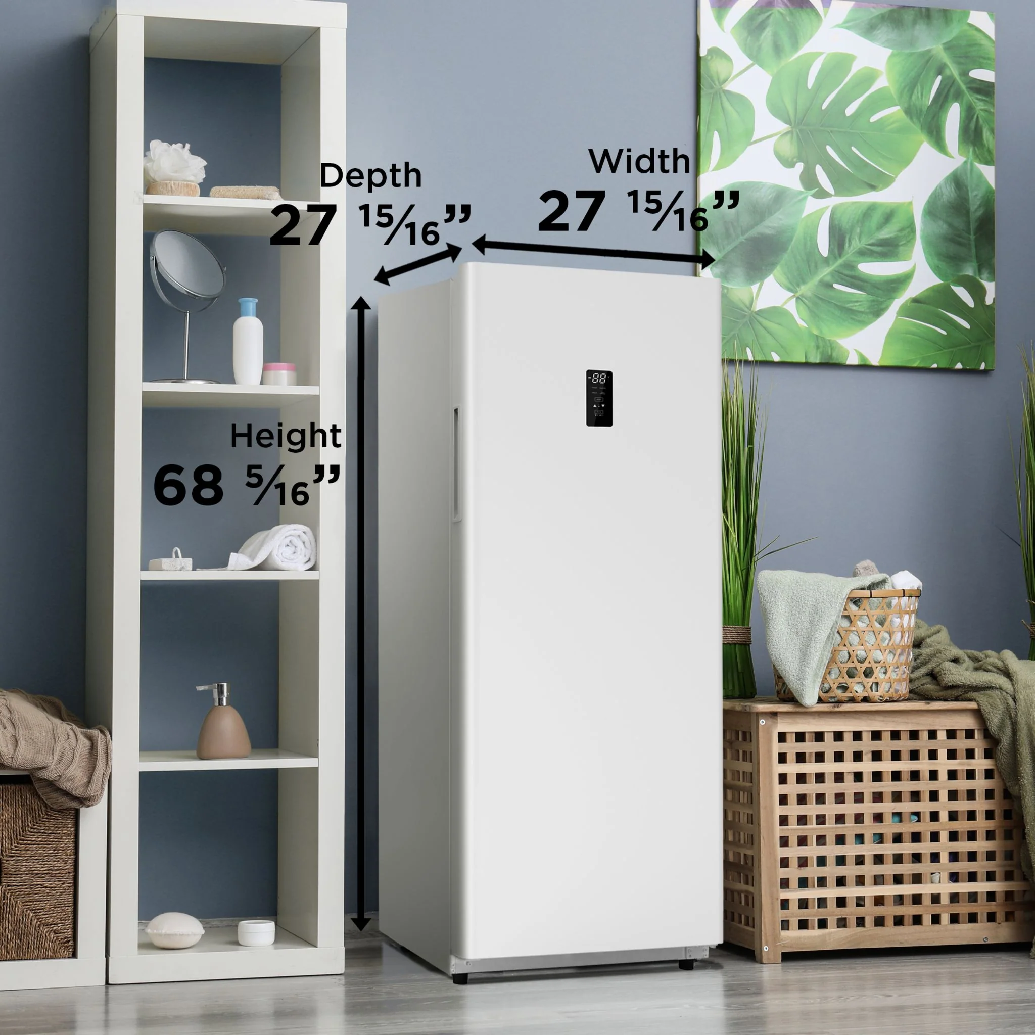 Danby 14.0 cu. ft. Frost Free Convertible Upright Freezer  -White (DUF140A1WDB) - Image 23
