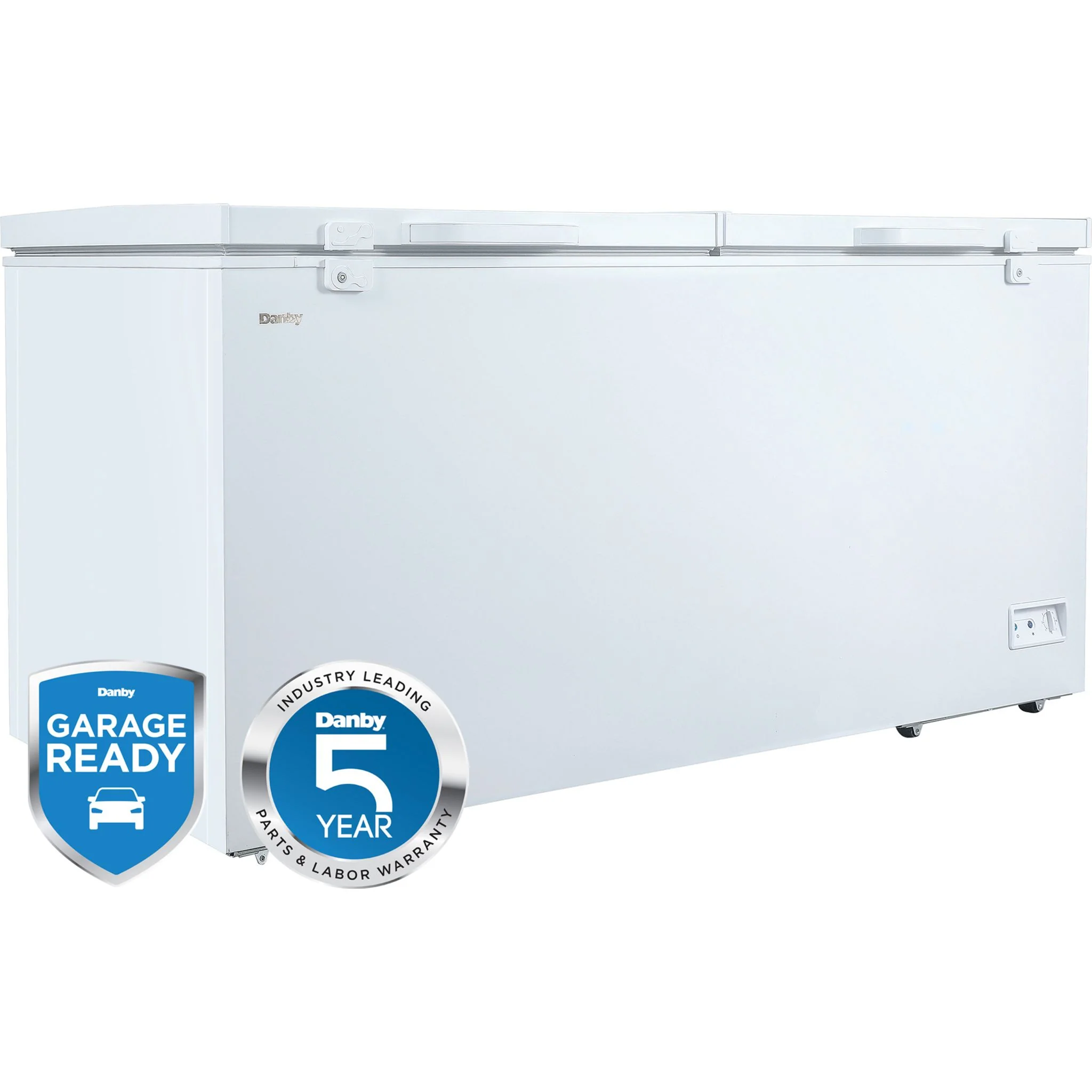 Danby 17.1 cu. ft. Chest Freezer 2 Door  -White (DCFM171A1WDB) - Image 2