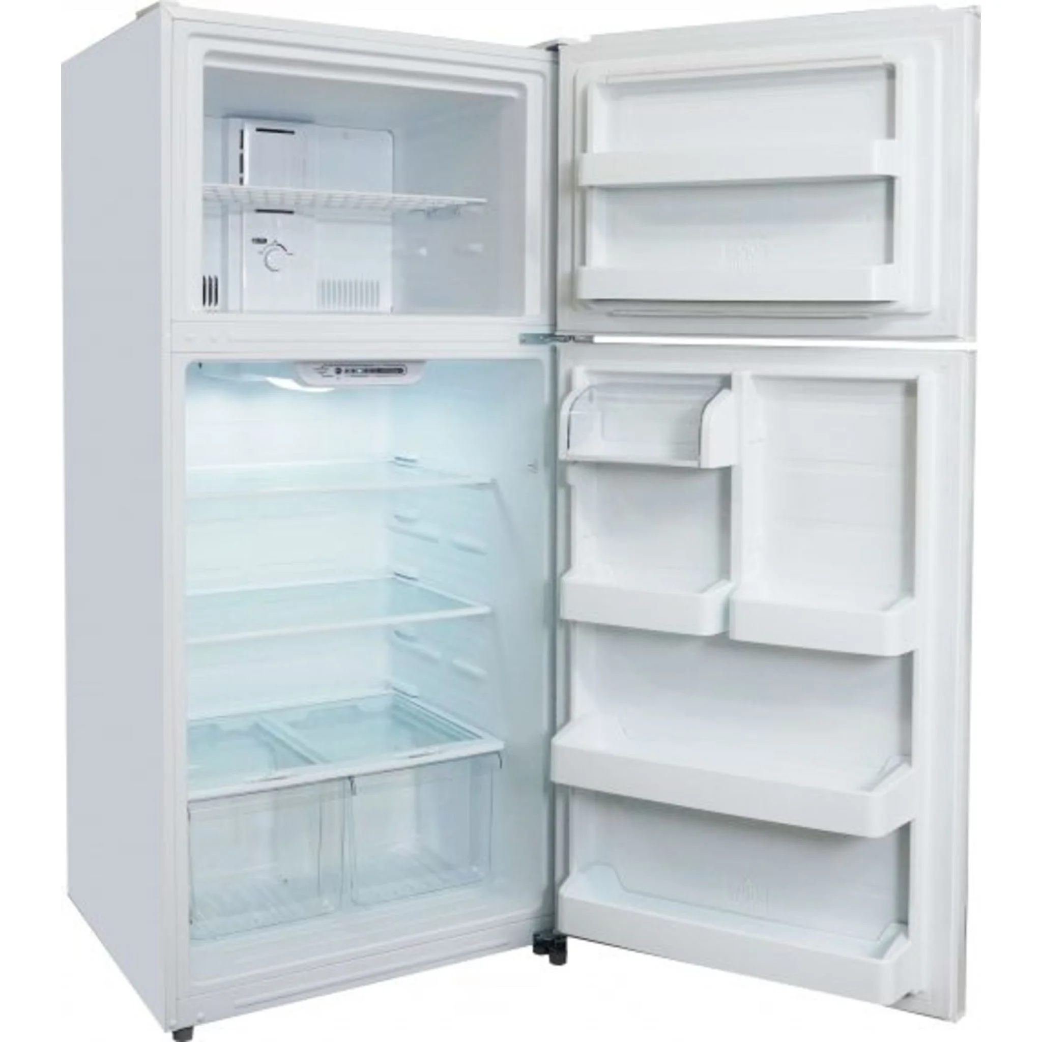 Danby 18.1 cu. ft. Apartment Size Fridge Top Mount -White (DFF180E1WDB) - Image 4