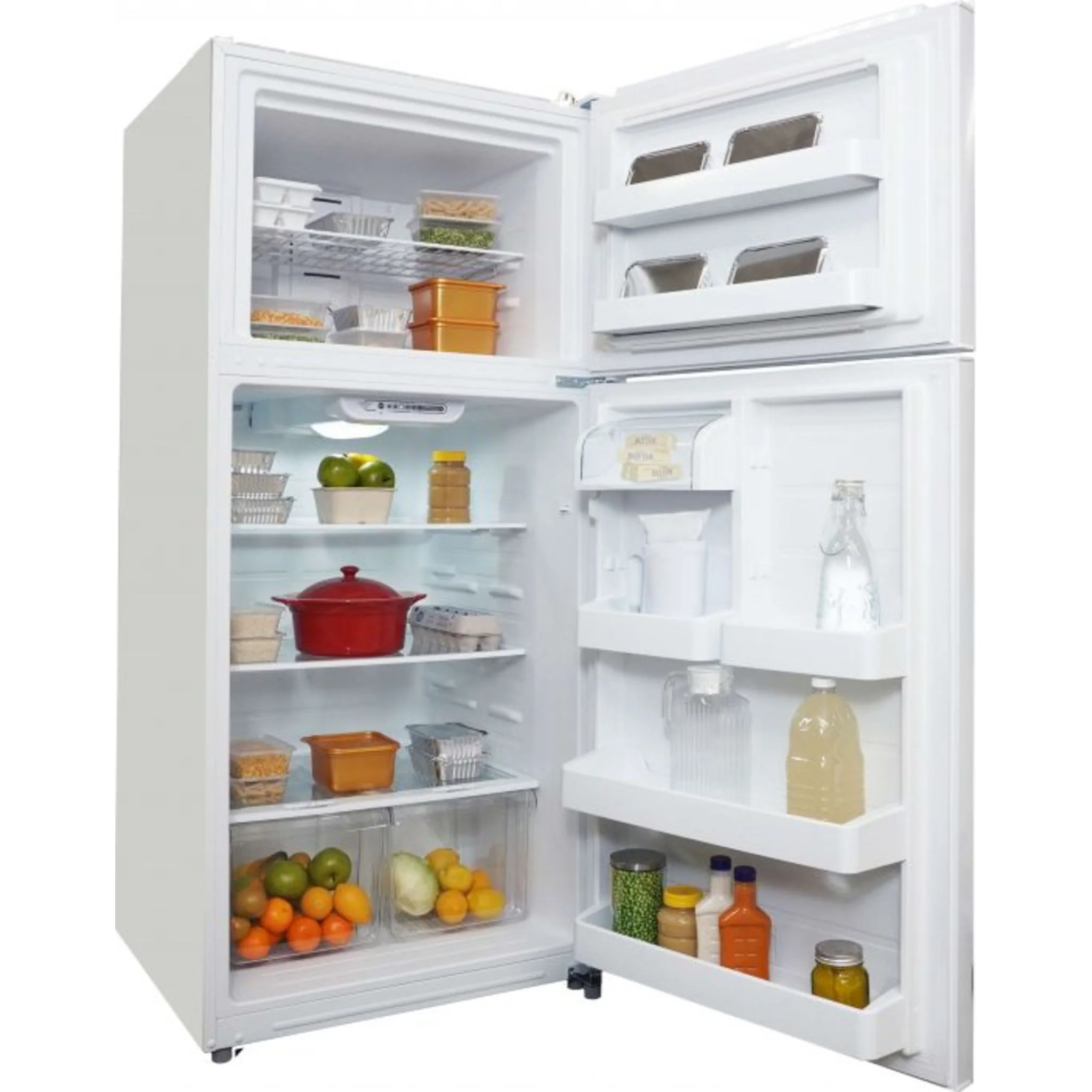 Danby 18.1 cu. ft. Apartment Size Fridge Top Mount -White (DFF180E1WDB) - Image 5