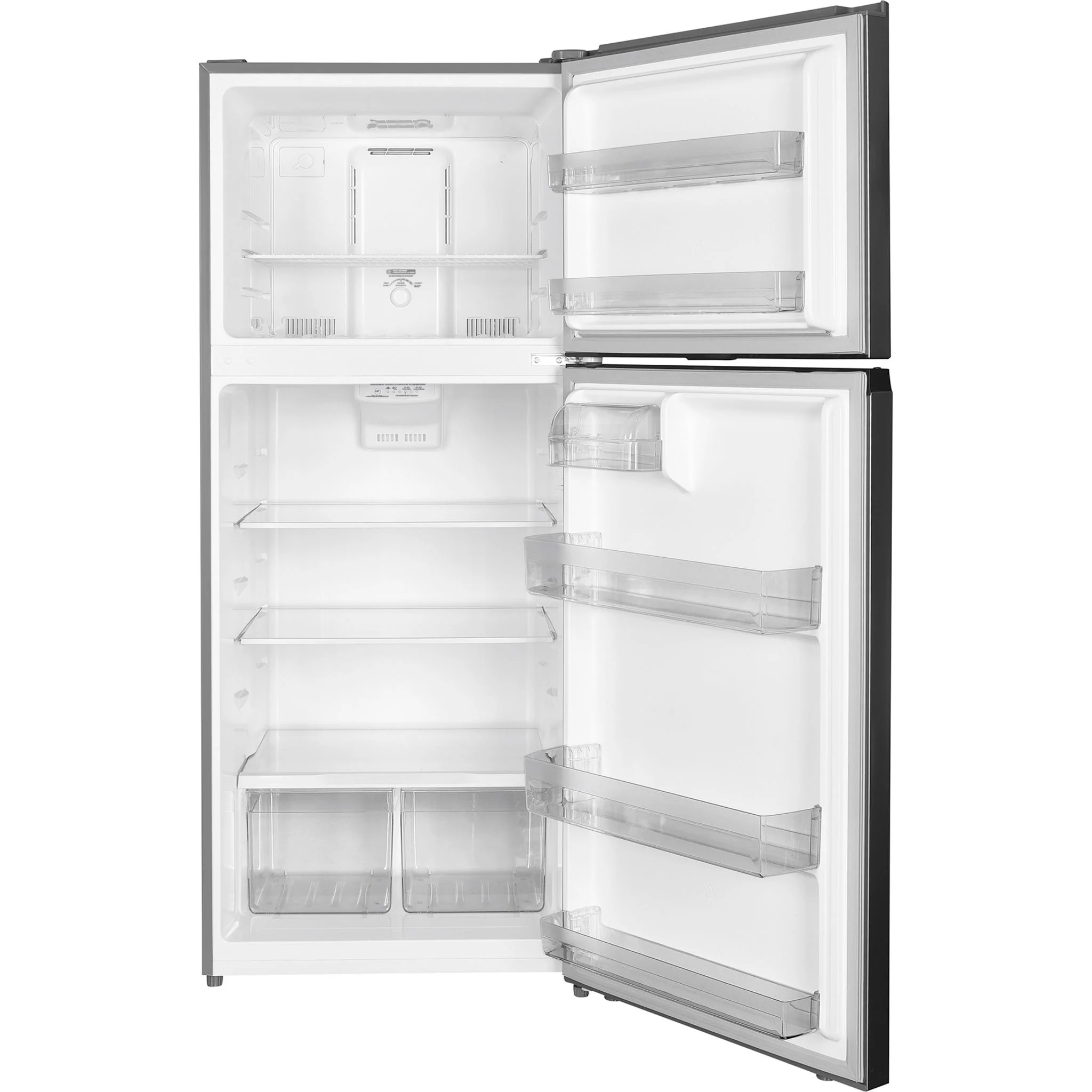 Danby 18 cu. ft. Top Mount Refrigerator  -Stainless Steel Look (DFF176B1SLDB) - Image 4