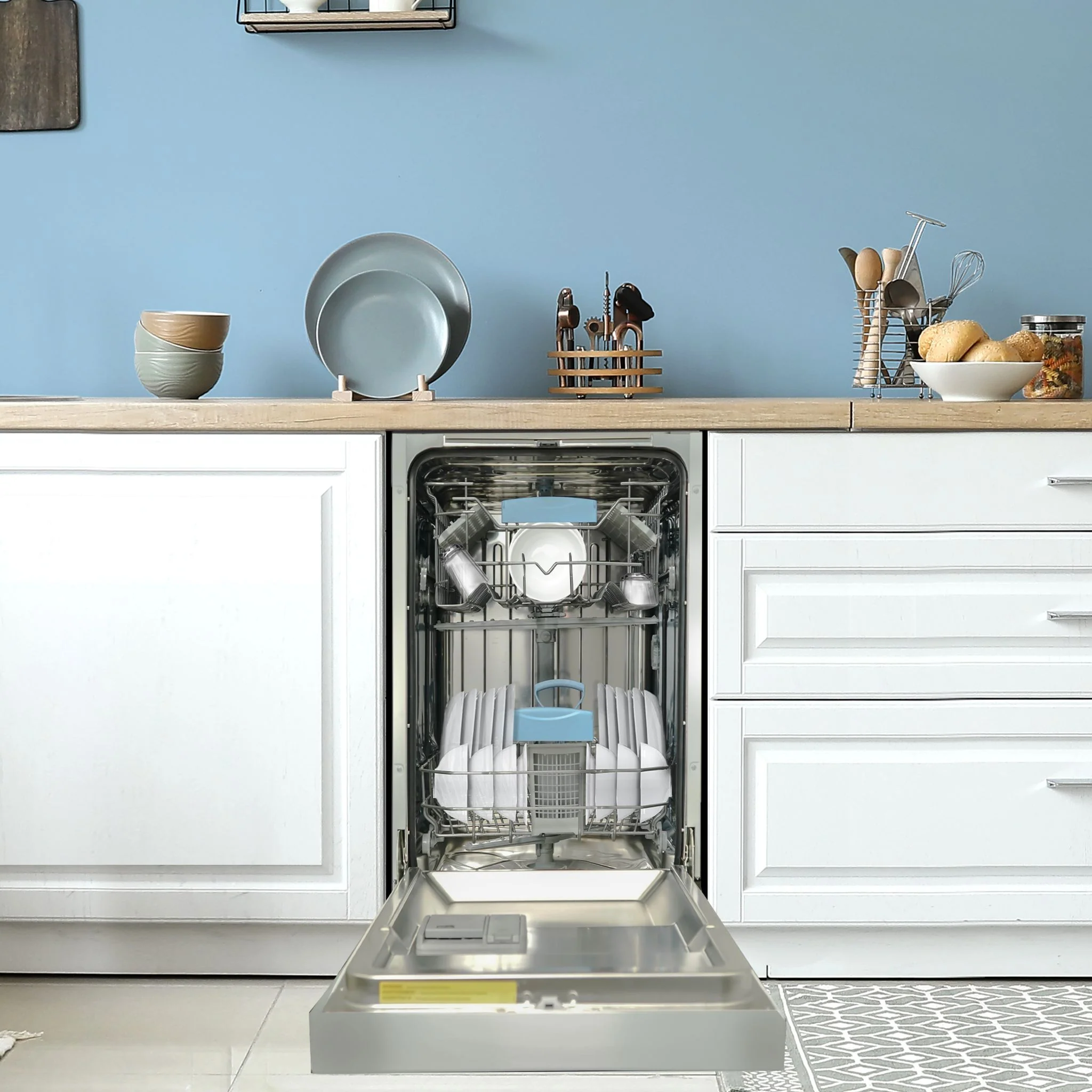 Danby 18? Wide Built-in Dishwasher  -Stainless Steel (DDW18D1ESS) - Image 4