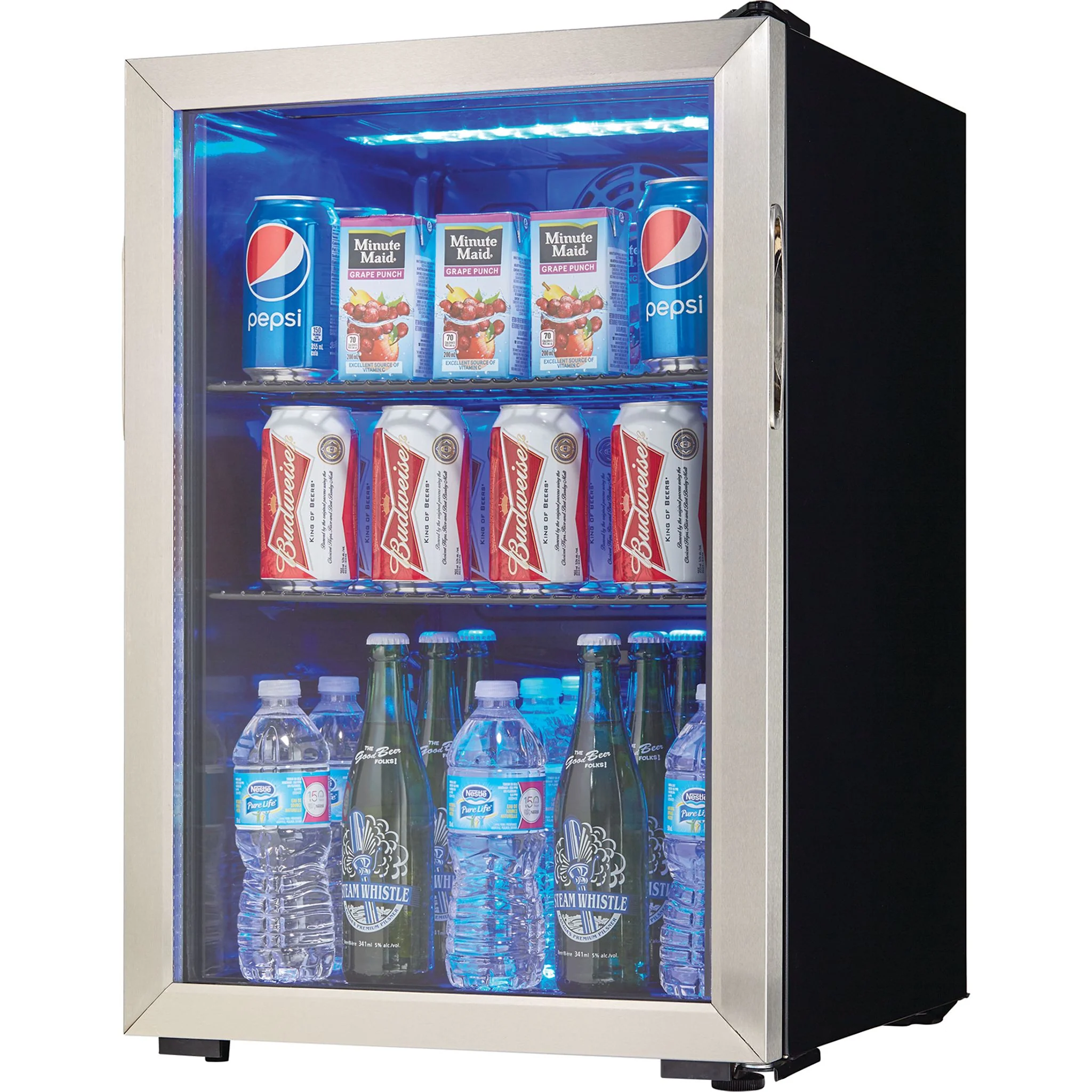 Danby 2.6 cu. ft. Free-Standing Beverage Center  -Stainless Steel (DBC026A1BSSDB) - Image 2