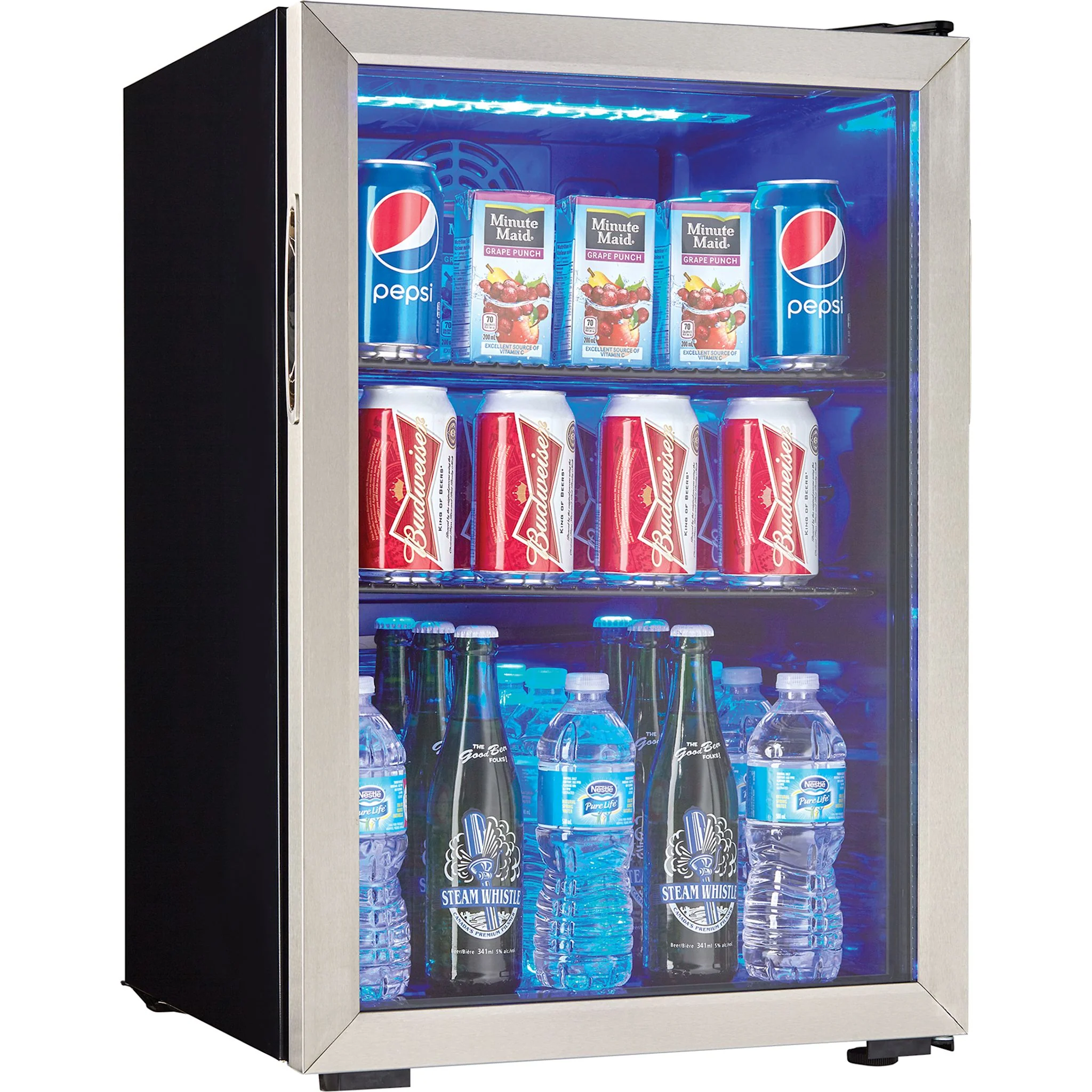 Danby 2.6 cu. ft. Free-Standing Beverage Center  -Stainless Steel (DBC026A1BSSDB) - Image 5