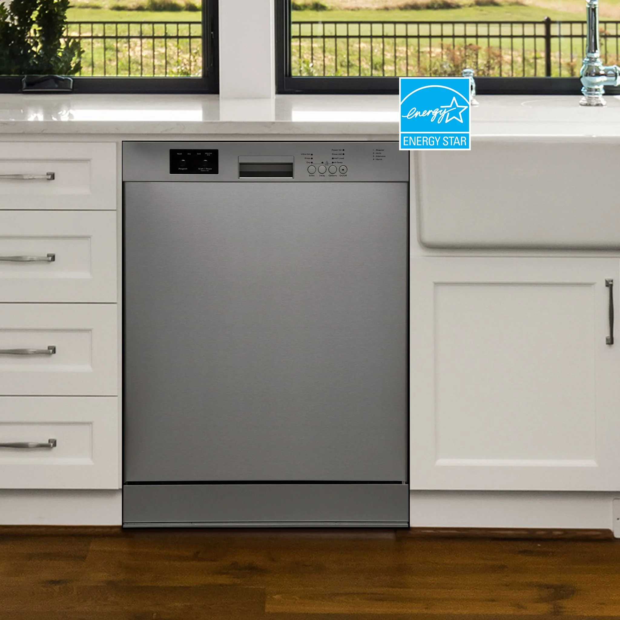 Danby 24? Built in Dishwasher  -Stainless Steel (DDW2400ESS) - Image 3