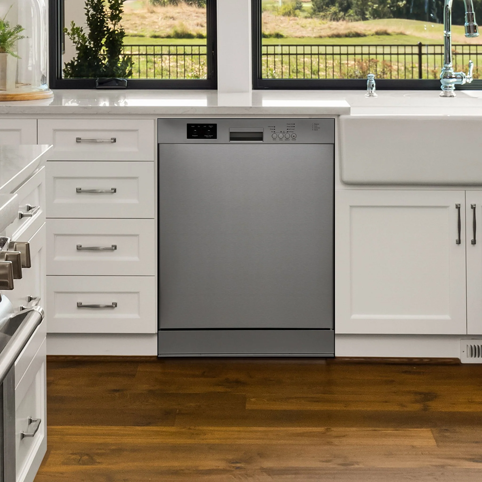 Danby 24? Built in Dishwasher  -Stainless Steel (DDW2400ESS) - Image 6