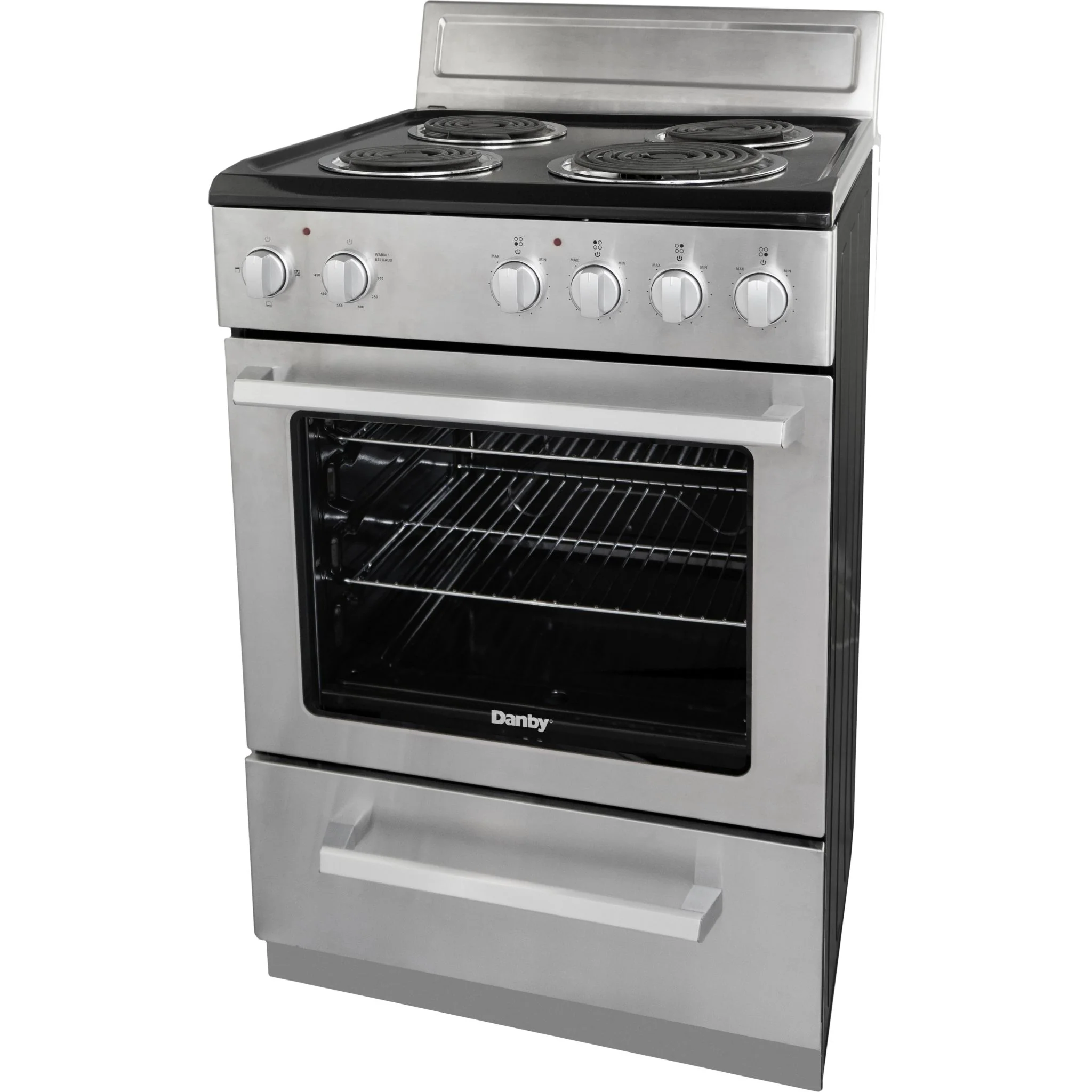 Danby 24" Wide Electric Range  -Stainless Steel (DERM240BSSC) - Image 2