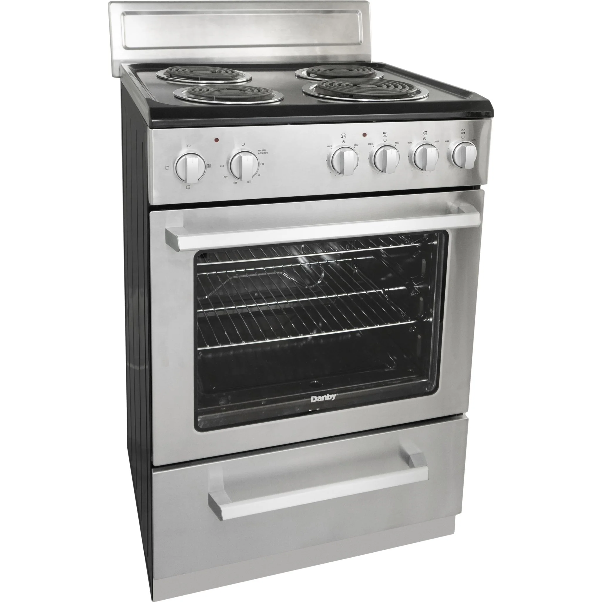 Danby 24" Wide Electric Range  -Stainless Steel (DERM240BSSC) - Image 3