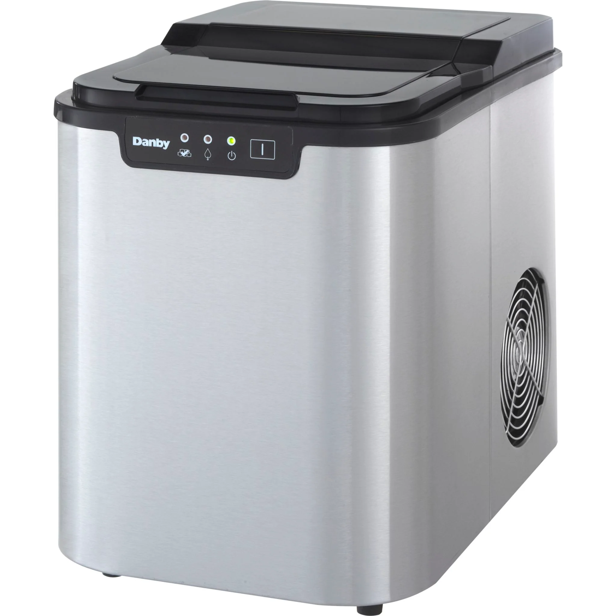 Danby 25 lbs. Countertop Ice Maker  -Stainless Steel (DIM2500SSDB) - Image 3