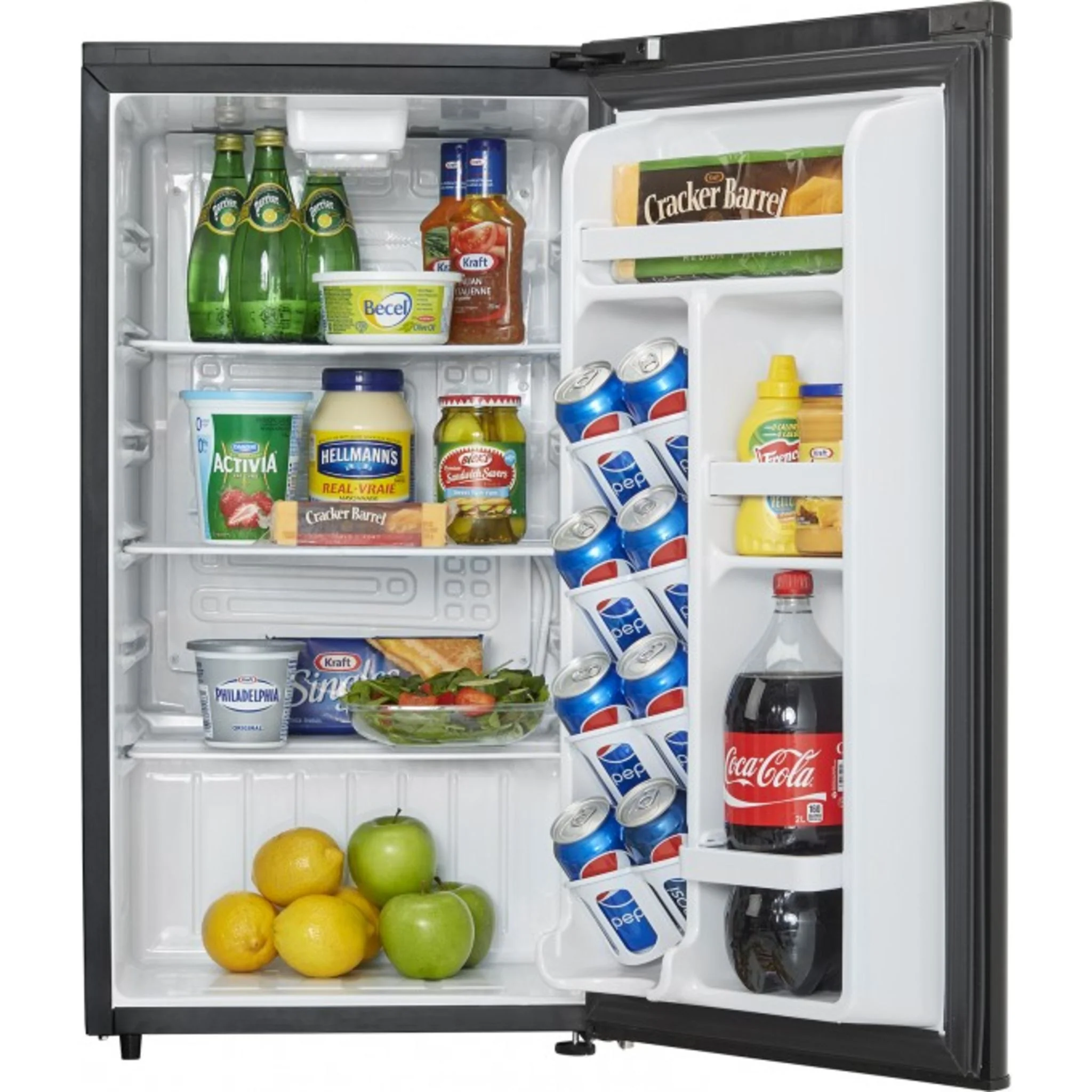Danby 3.3 cu. ft. Compact Fridge  -Black (DAR033A6BDB) - Image 2