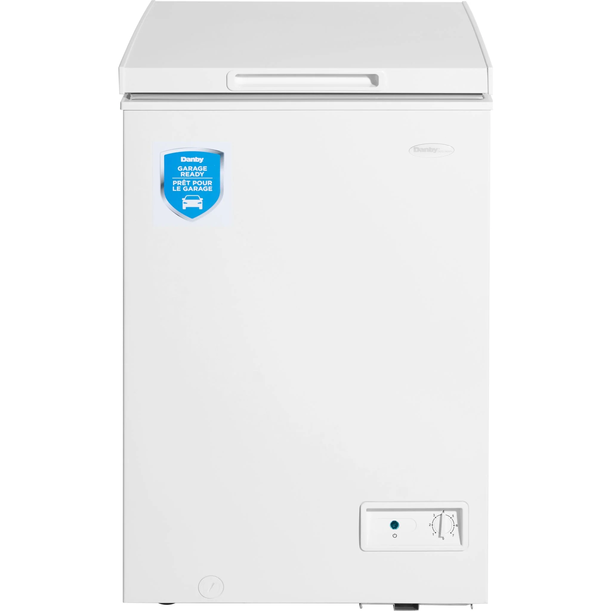 Danby 3.5 cu. ft. Square Model Chest Freezer  -White (DCF035A6WM) - Image 2