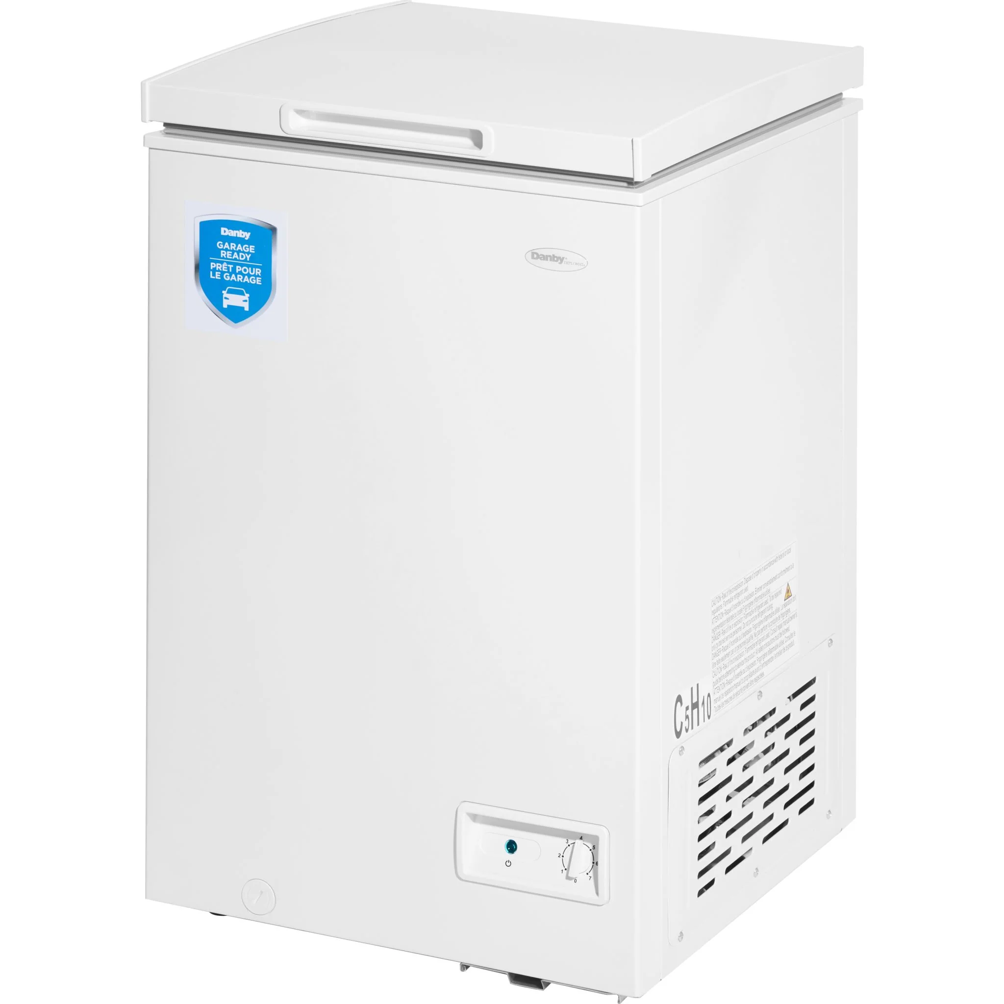 Danby 3.5 cu. ft. Square Model Chest Freezer  -White (DCF035A6WM) - Image 3