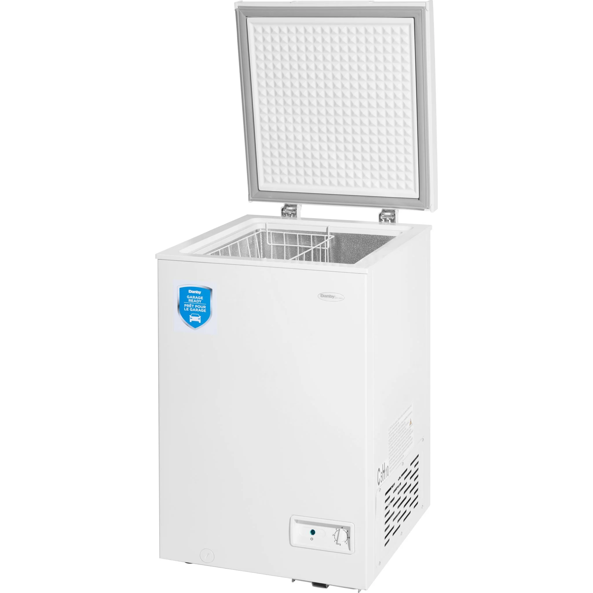 Danby 3.5 cu. ft. Square Model Chest Freezer  -White (DCF035A6WM) - Image 4