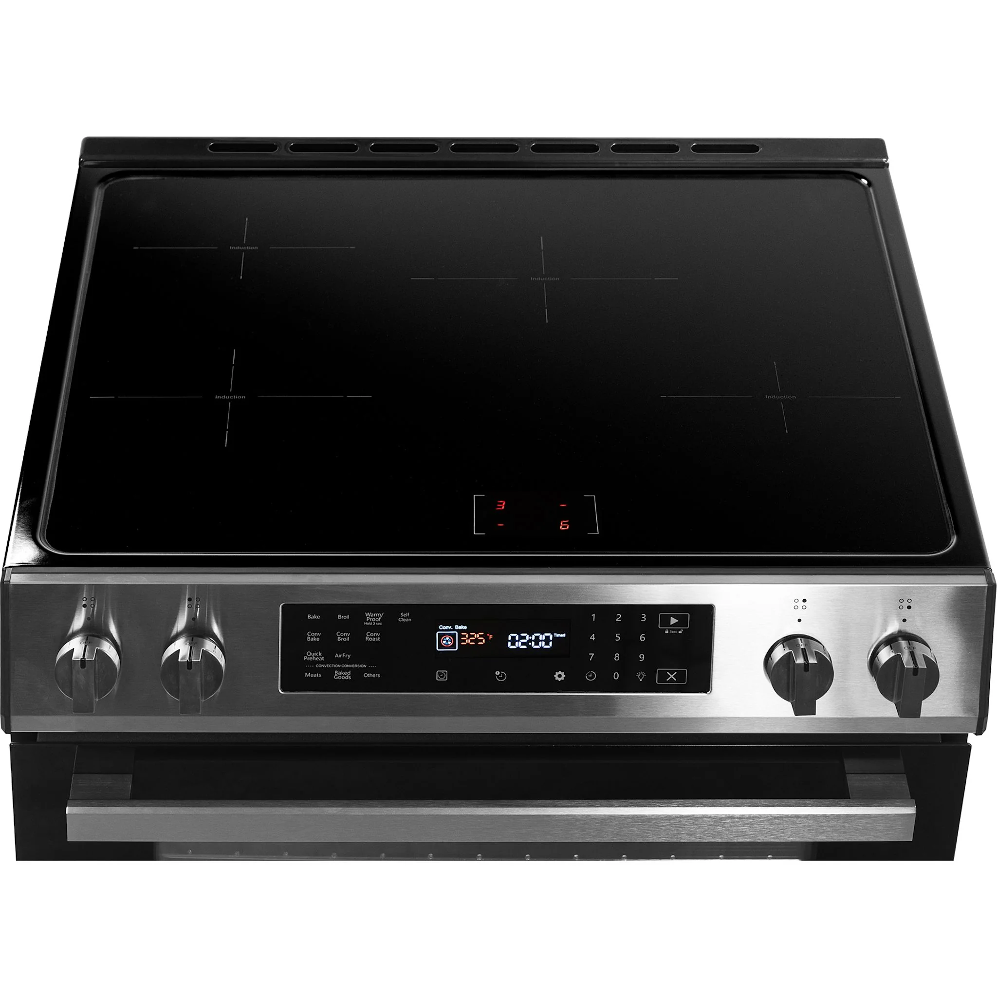 Danby 30” Slide in Induction Range with LED Touch Control in  -Stainless Steel (DIRC300BSSC) - Image 3