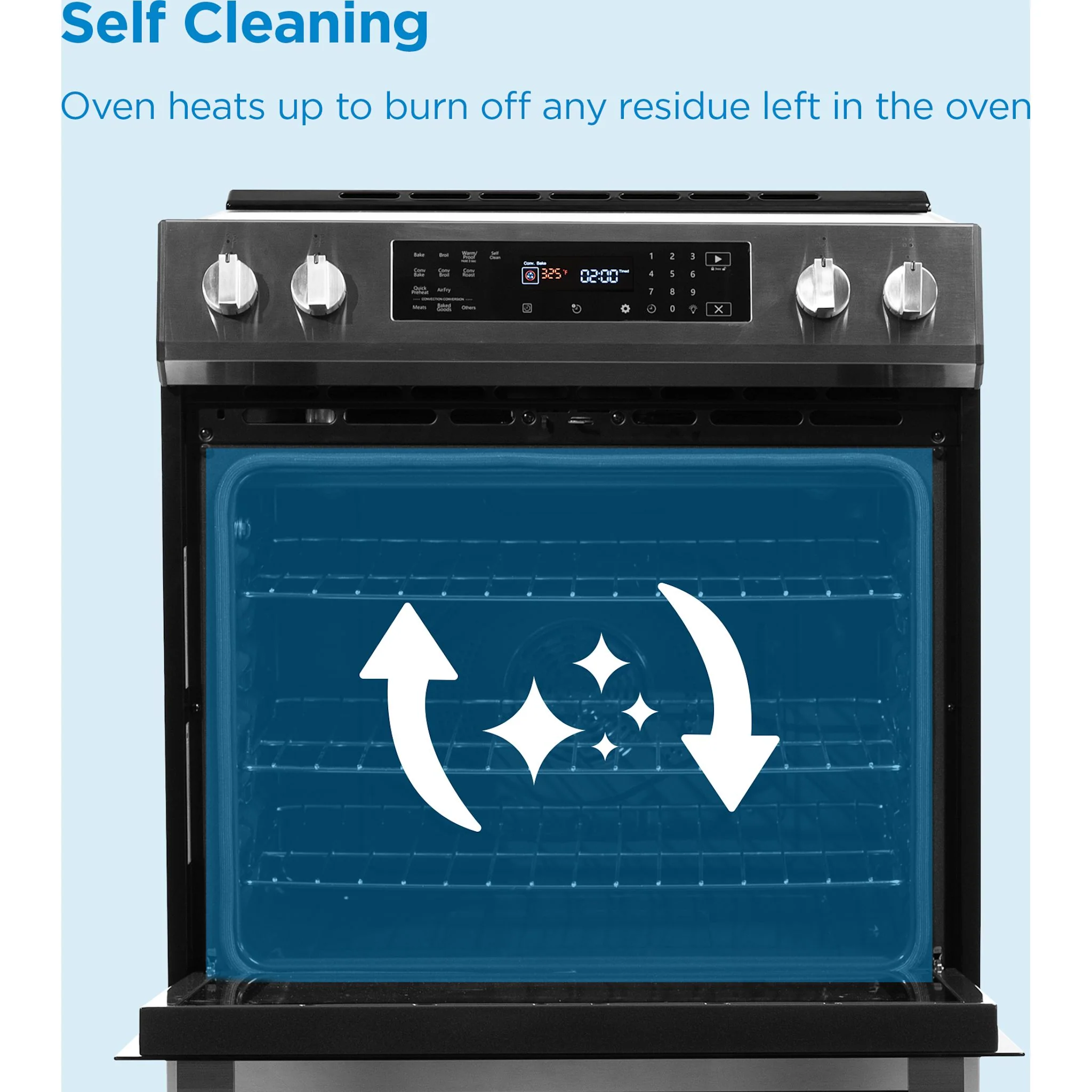 Danby 30” Slide in Induction Range with LED Touch Control in  -Stainless Steel (DIRC300BSSC) - Image 7