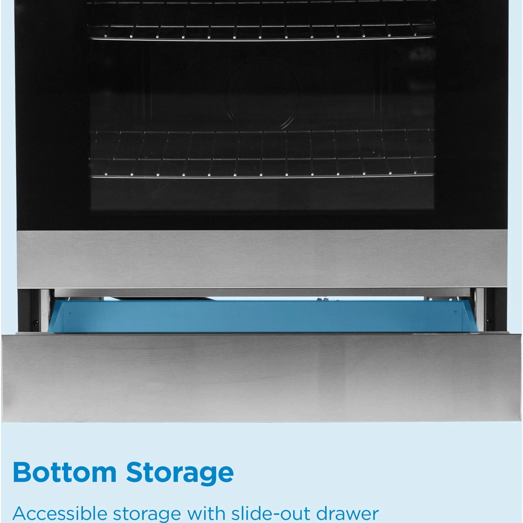 Danby 30” Slide in Smooth Top Electric Range with Knob Controls in  -Stainless Steel (DRRM300BSSC) - Image 11