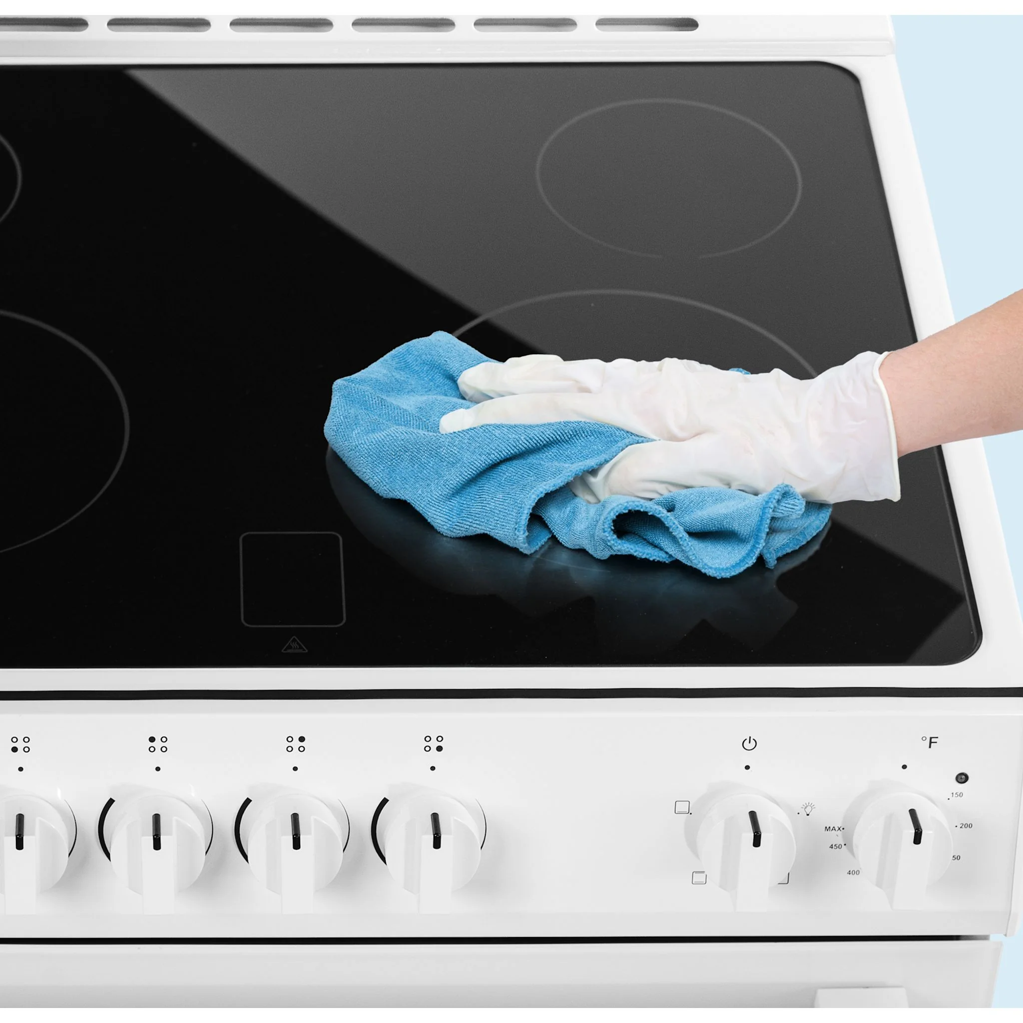 Danby 30” Slide in Smooth Top Electric Range with Knob Controls  -White (DRRM300WC) - Image 3