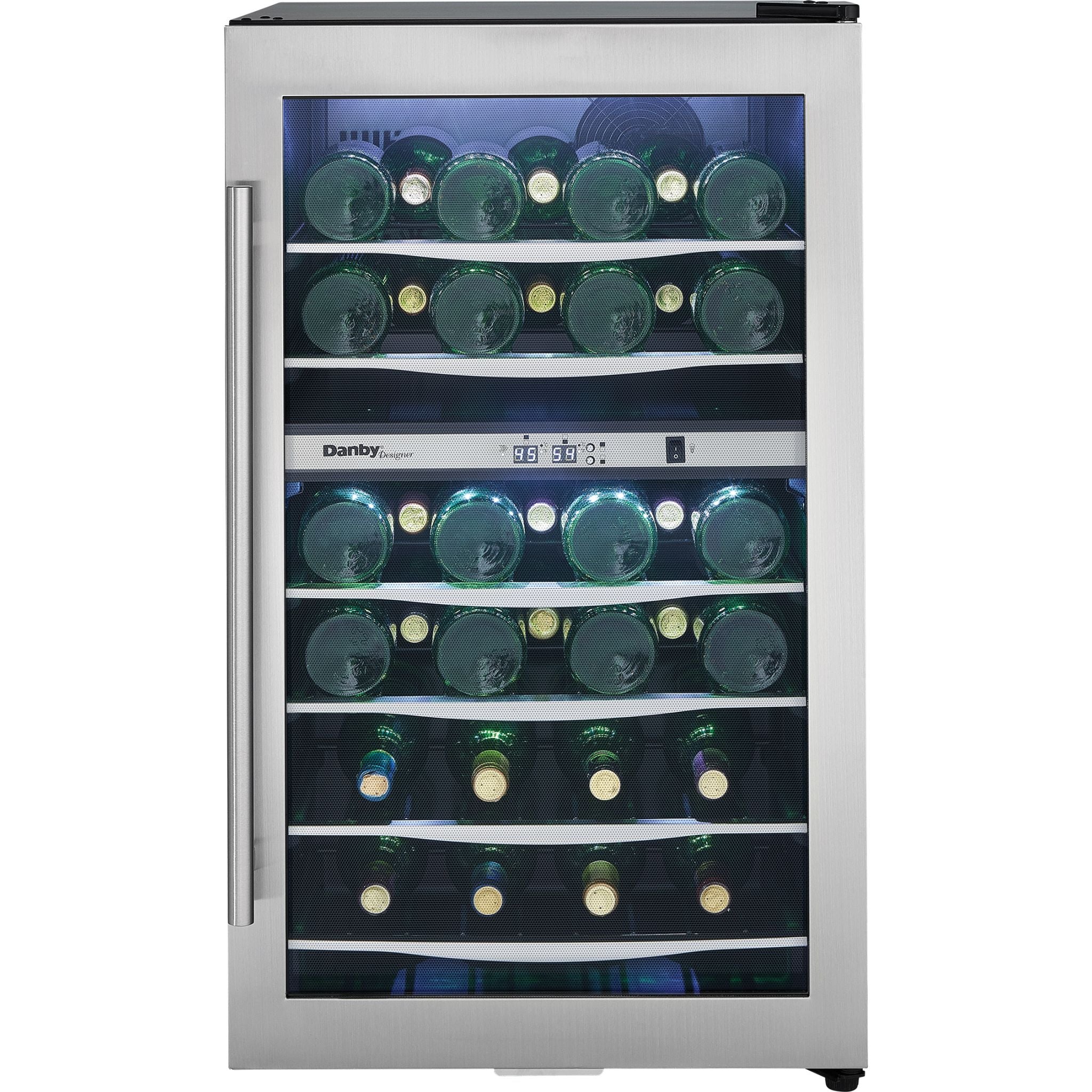 Danby 38 Bottle Free-Standing Wine Cooler -Stainless Steel (DWC040A3BSSDD) - Image 2