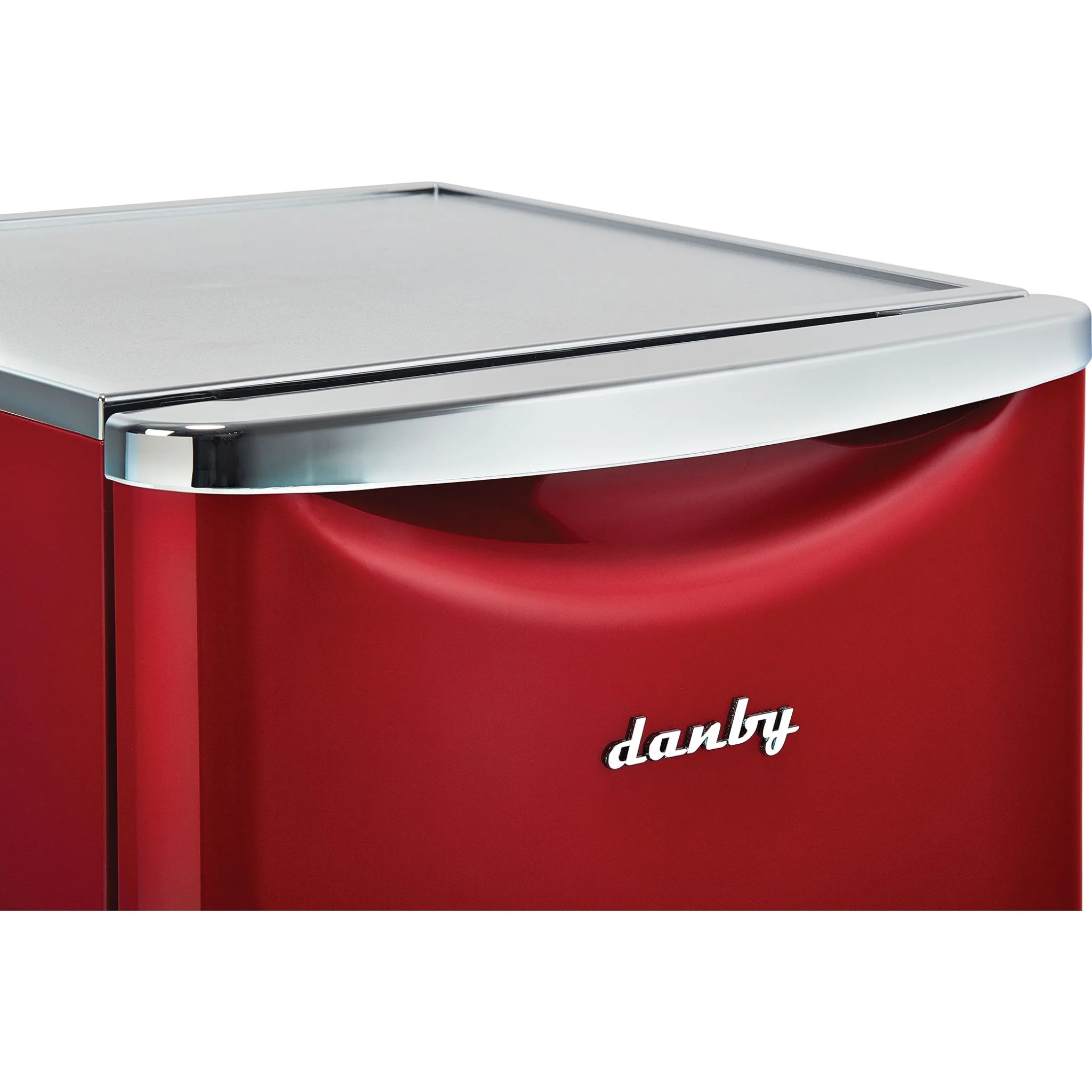 Danby 4.4 cu. ft. Contemporary Classic Compact Fridge in Metallic Red -Red (DAR044A6LDB) - Image 3