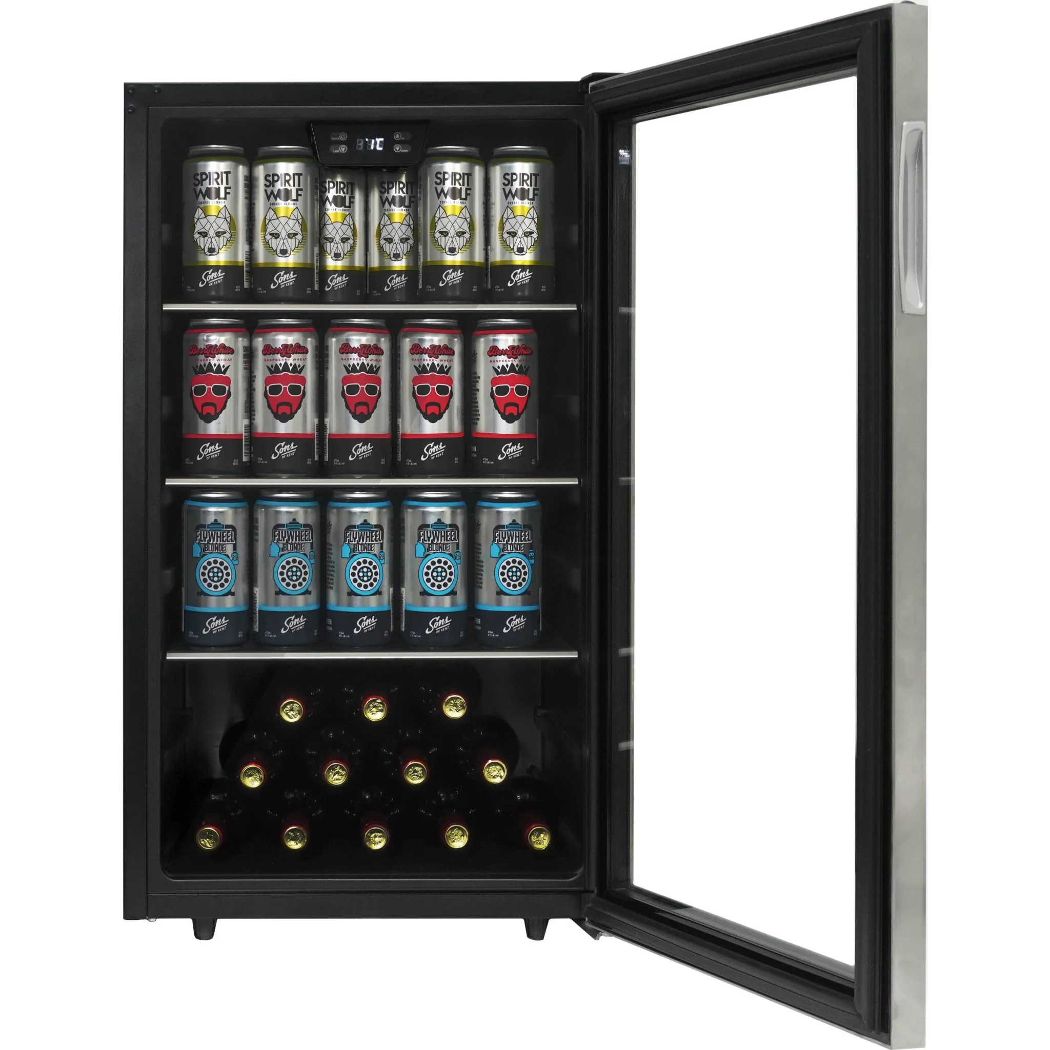 Danby 4.5 cu. ft. Free-Standing Beverage Center   -Stainless Steel (DBC045L1SS) - Image 2