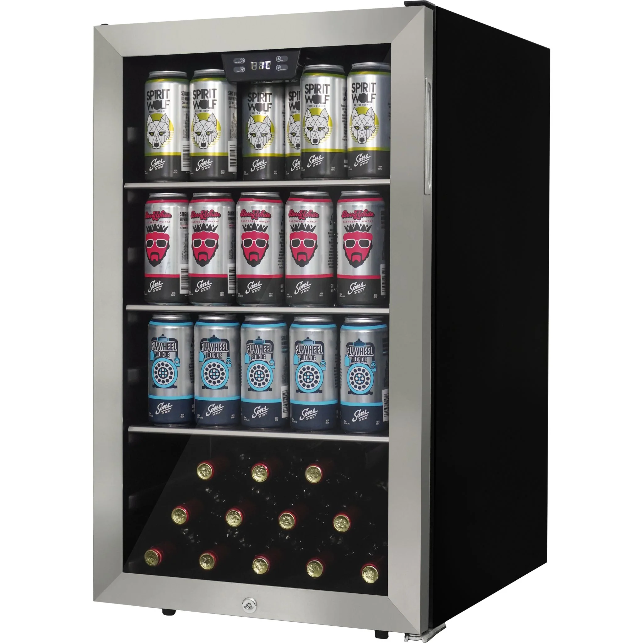 Danby 4.5 cu. ft. Free-Standing Beverage Center   -Stainless Steel (DBC045L1SS) - Image 4