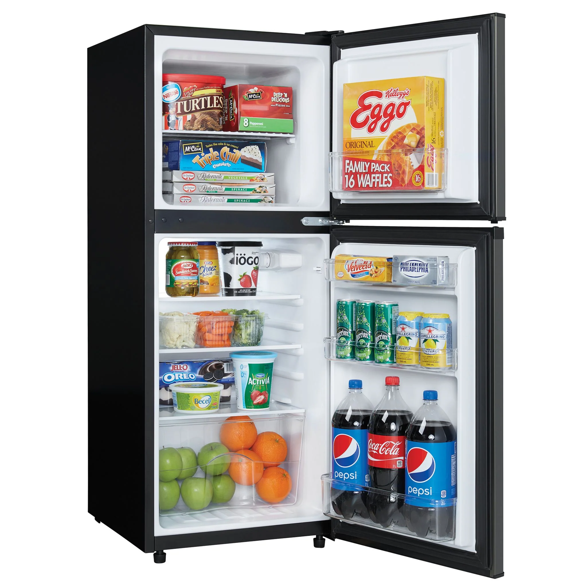 Danby 4.7 cu. ft. 2-door Compact Fridge -Black Stainless (DCR047A1BBSL) - Image 8