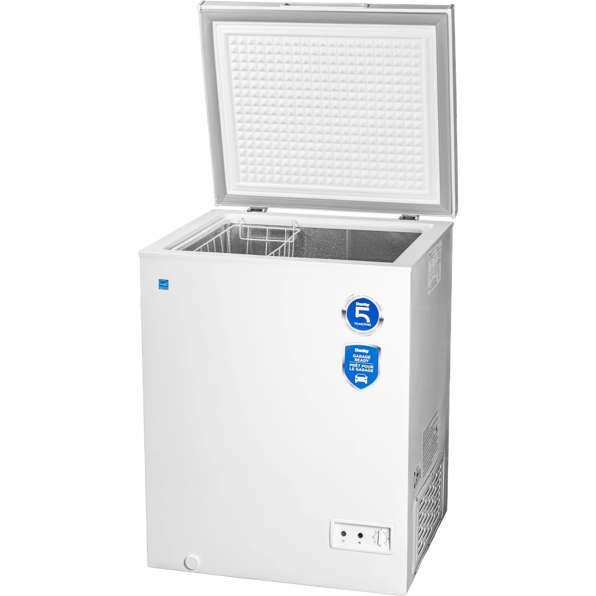 Danby 5.0 cu. ft. Square Model Chest Freezer  -White (DCF050A5WDB) - Image 3