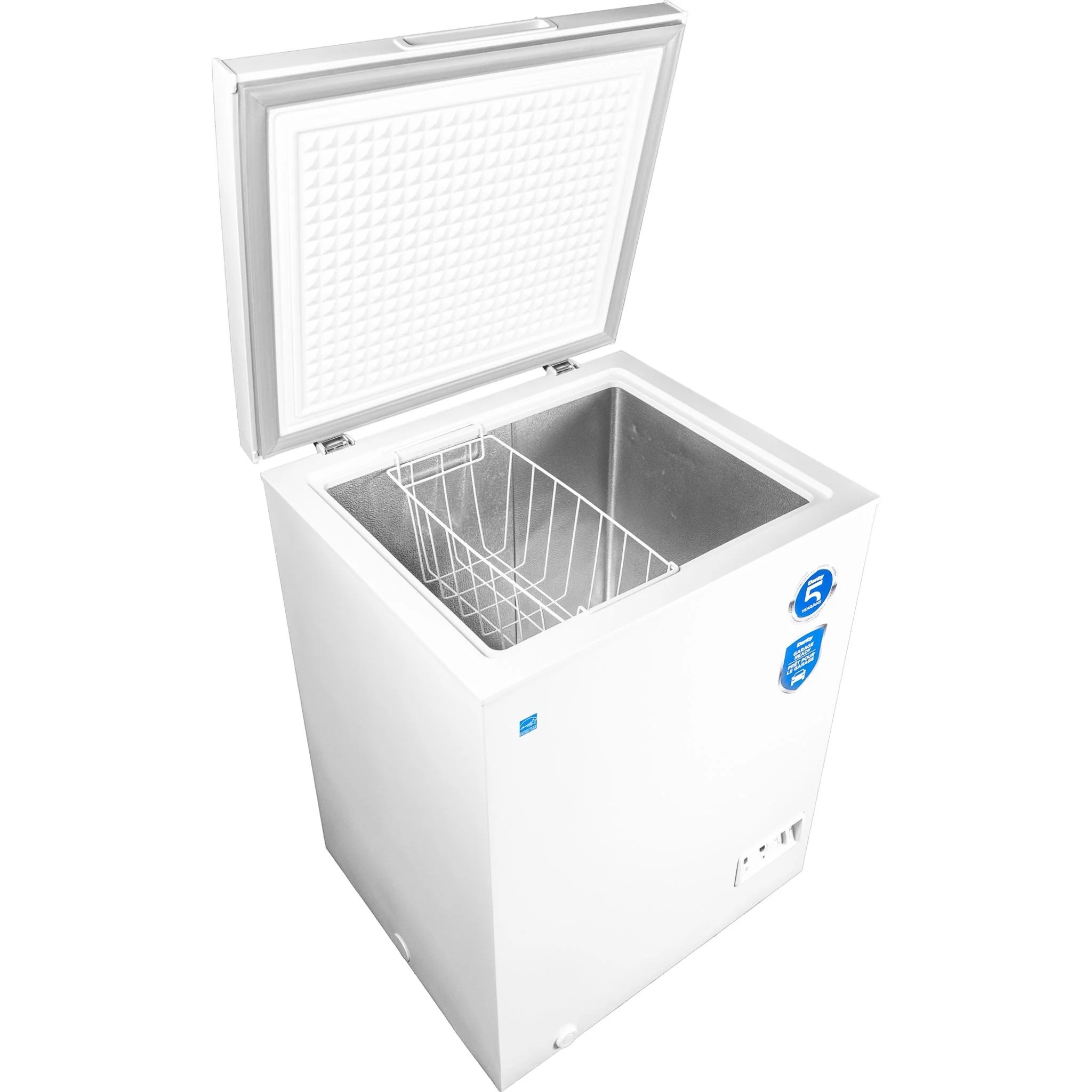 Danby 5.0 cu. ft. Square Model Chest Freezer  -White (DCF050A5WDB) - Image 4