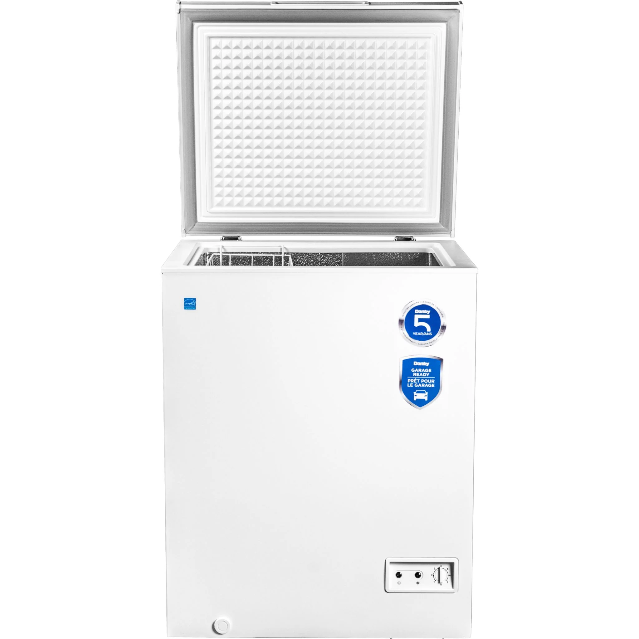 Danby 5.0 cu. ft. Square Model Chest Freezer  -White (DCF050A5WDB) - Image 5