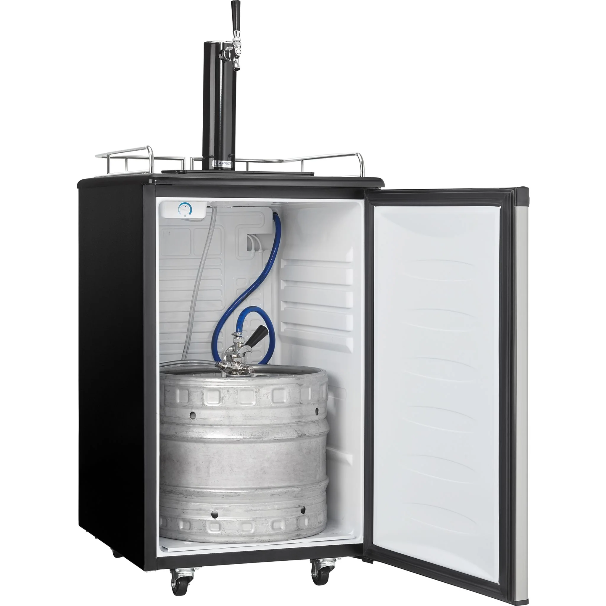 Danby 5.4 cu. ft. Single Tap Keg Cooler  -Stainless Look (DKC054A1BSLDB) - Image 3