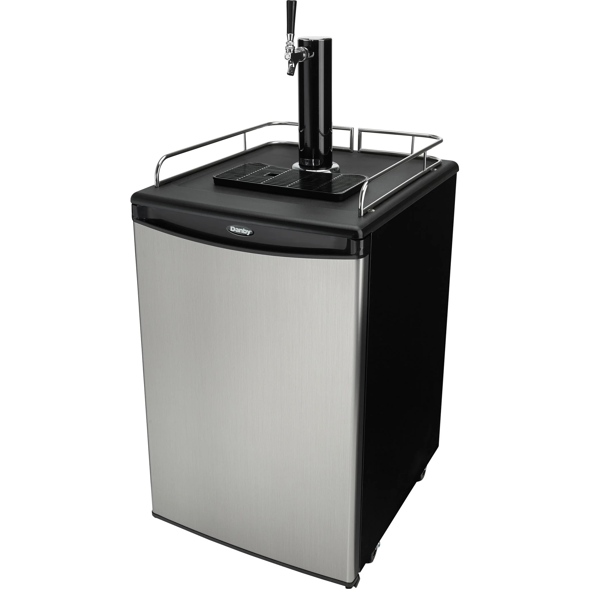Danby 5.4 cu. ft. Single Tap Keg Cooler  -Stainless Look (DKC054A1BSLDB) - Image 4