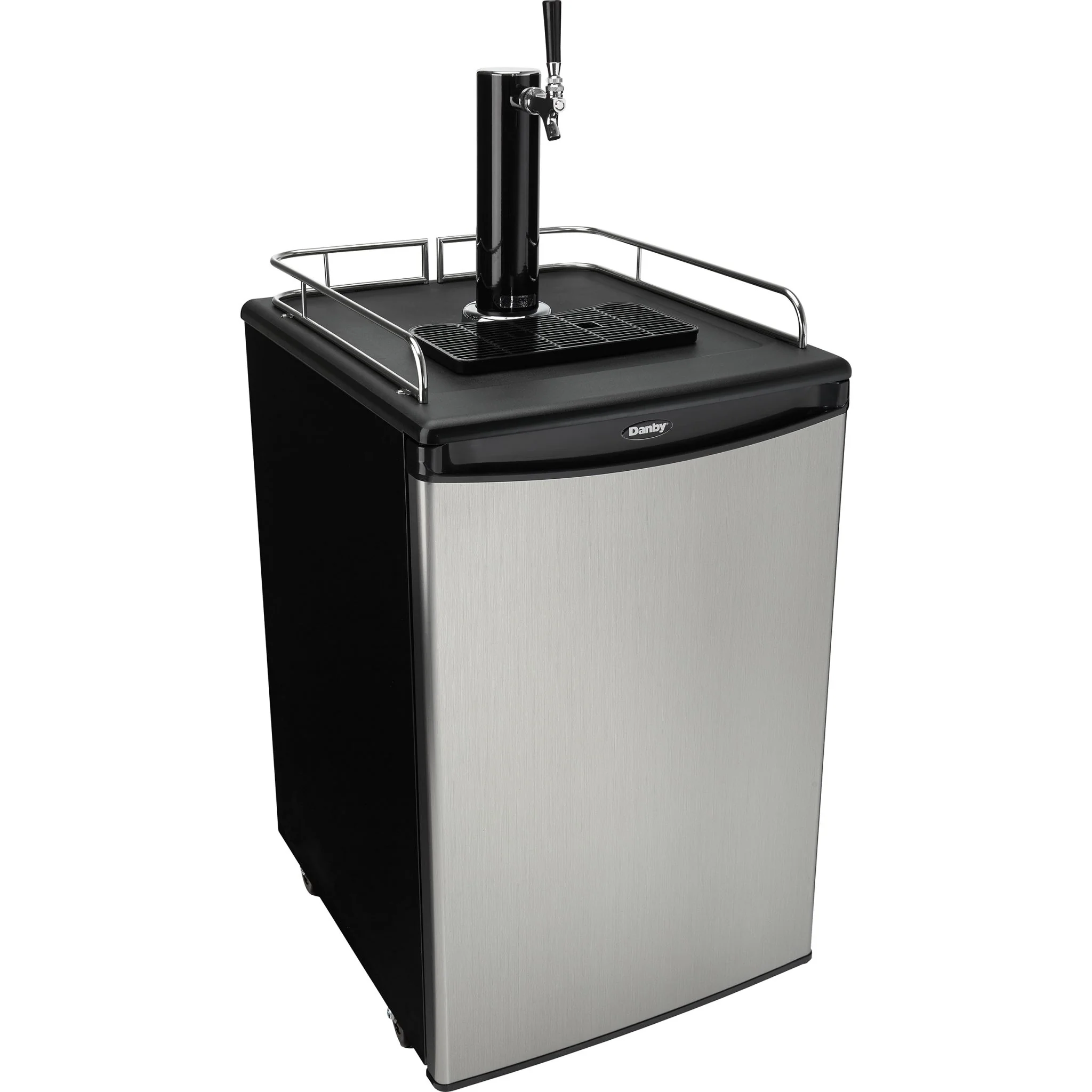 Danby 5.4 cu. ft. Single Tap Keg Cooler  -Stainless Look (DKC054A1BSLDB) - Image 9