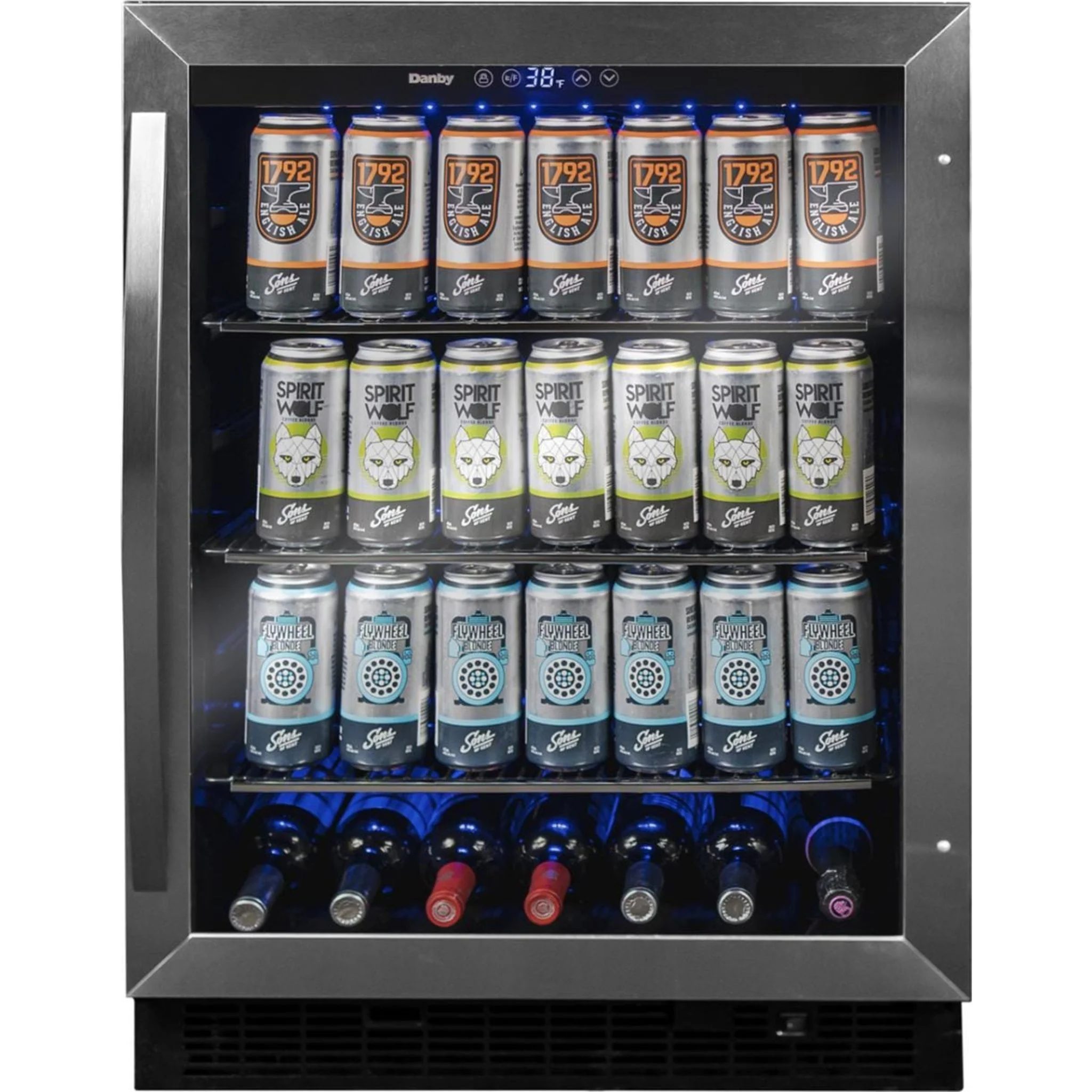 Danby 5.7 cu. ft. Built-In Beverage Center  -Stainless Steel (DBC057A1BSS) - Image 9