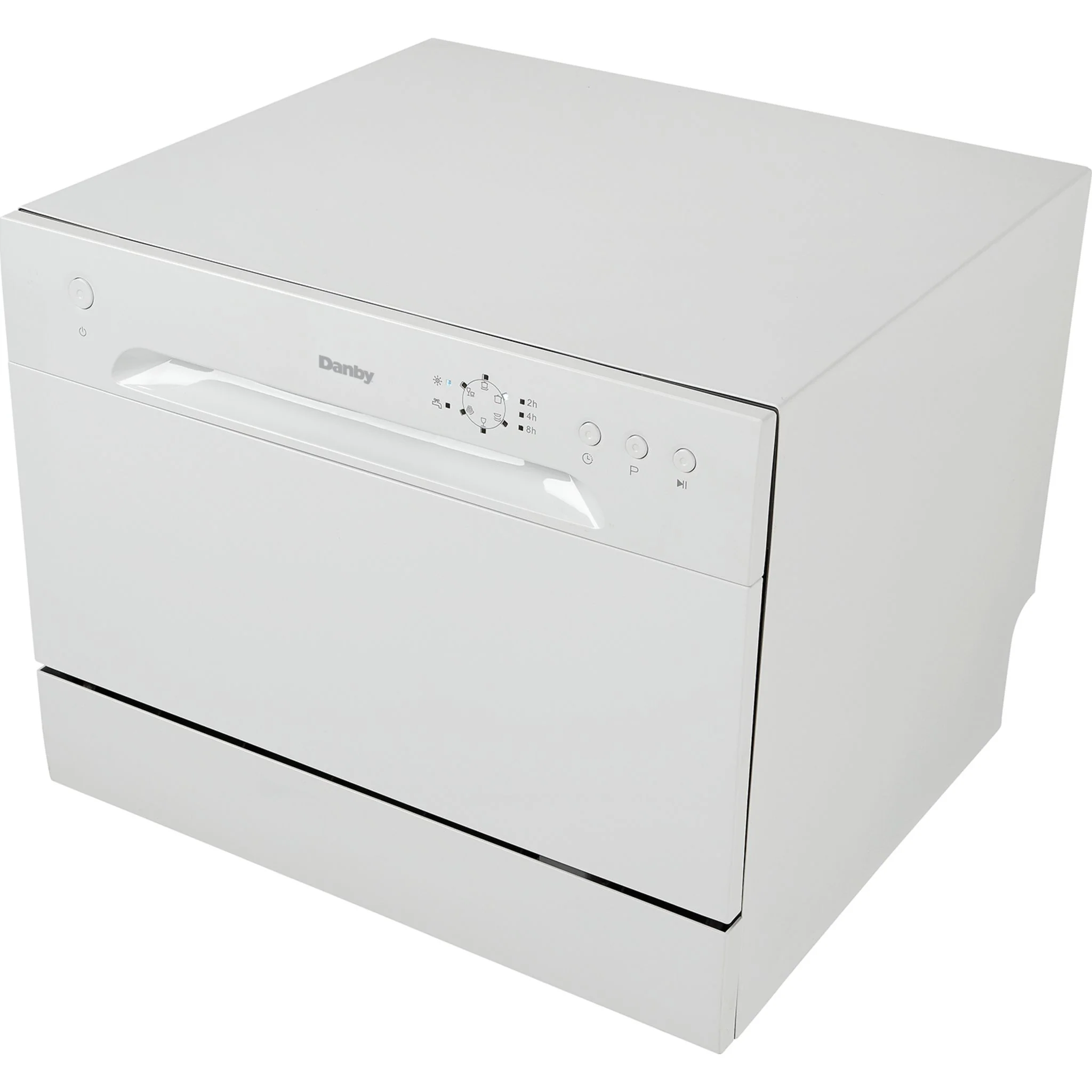 Danby 6 Place Setting Countertop Dishwasher  -White (DDW621WDB) - Image 4