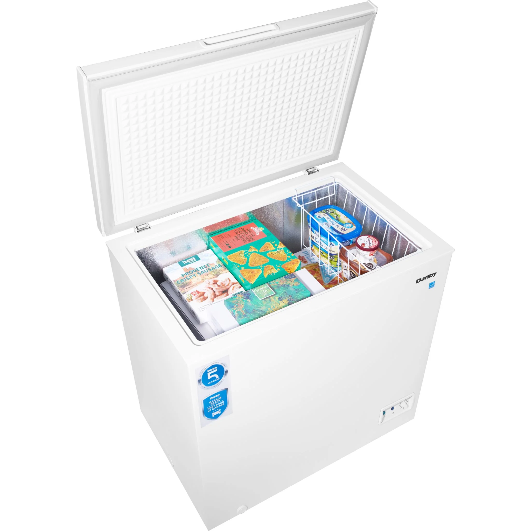 Danby 7.0 cu. ft. Square Model Chest Freezer  -White (DCF070A5WDB) - Image 11
