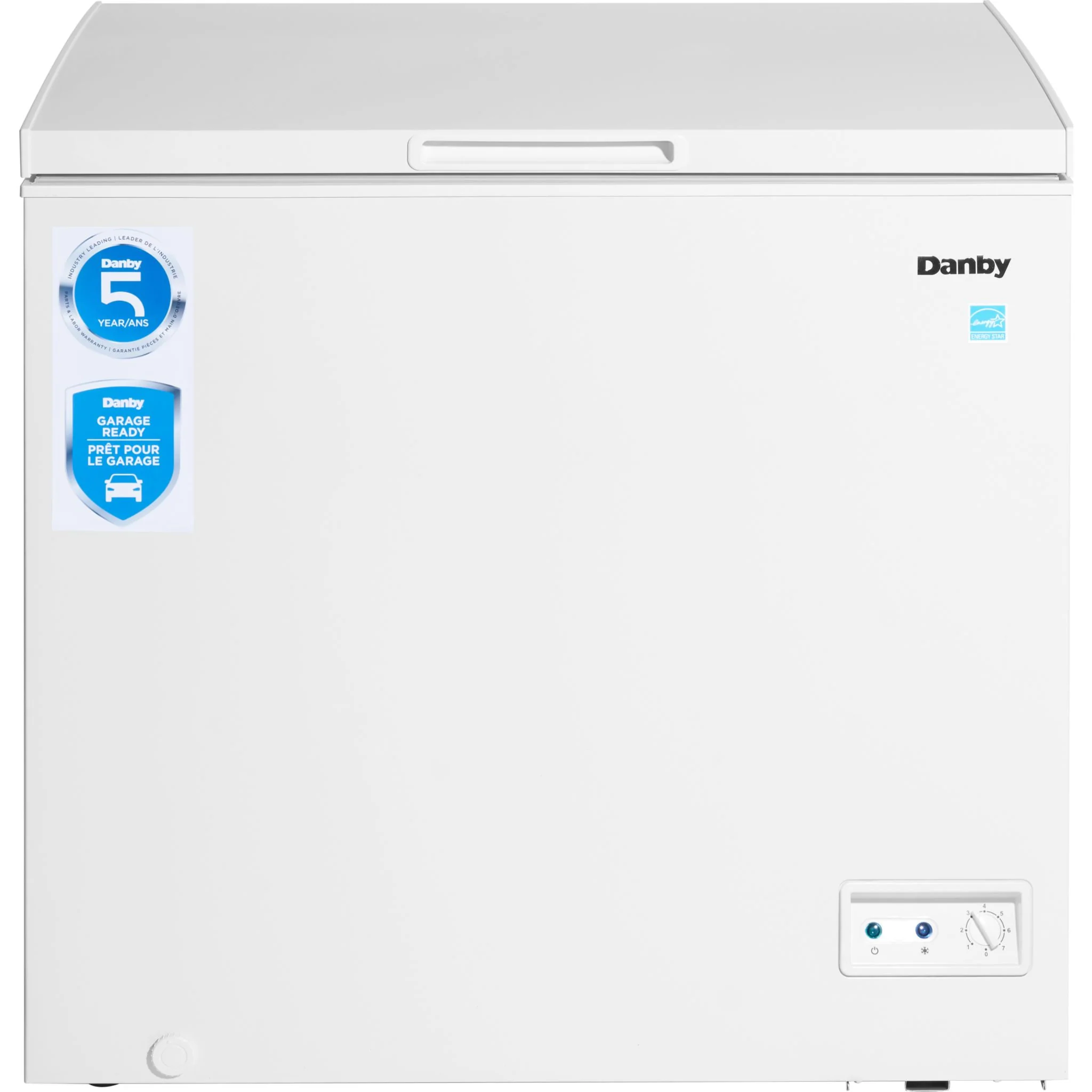 Danby 7.0 cu. ft. Square Model Chest Freezer  -White (DCF070A5WDB) - Image 2