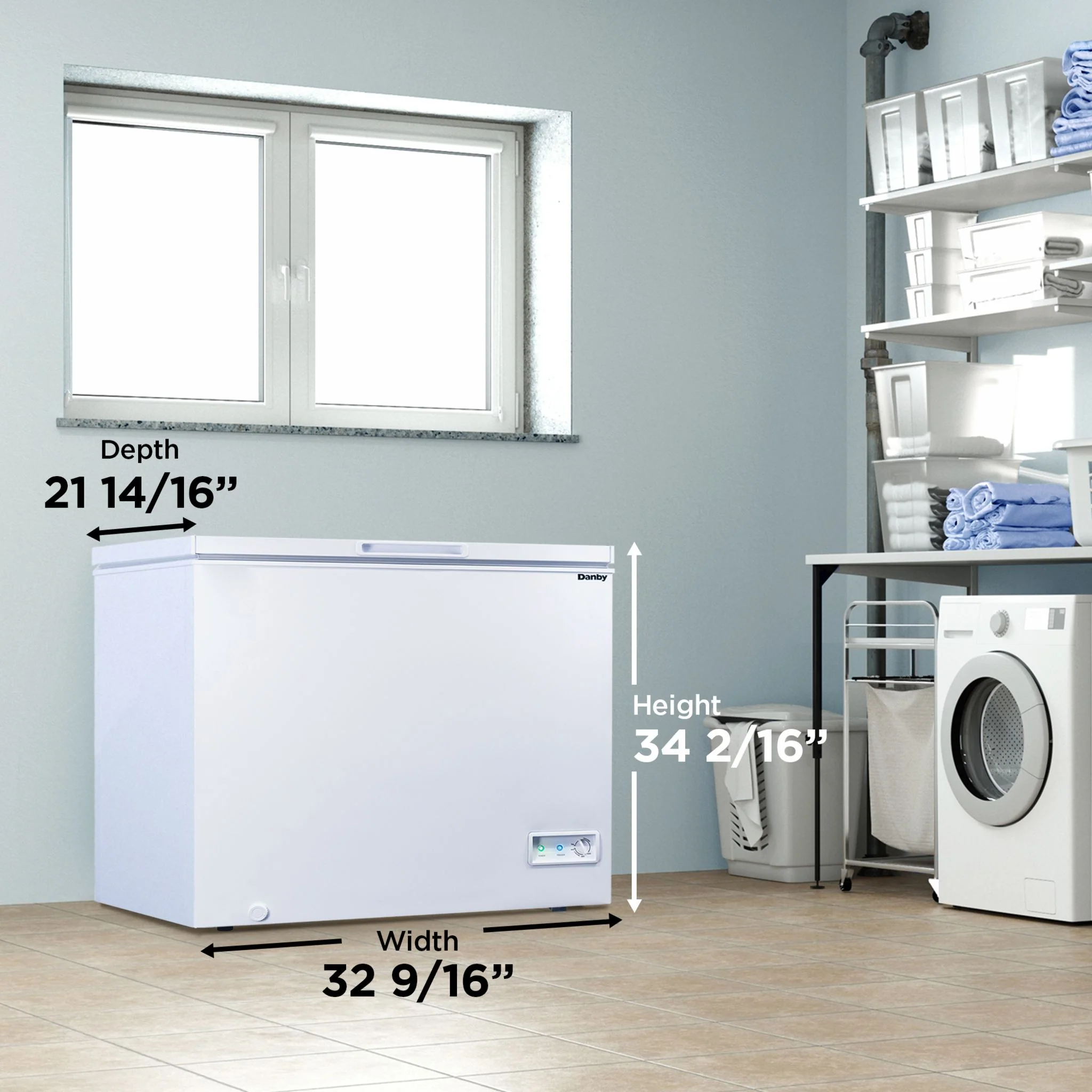 Danby 7.0 cu. ft. Square Model Chest Freezer  -White (DCF070A5WDB) - Image 26