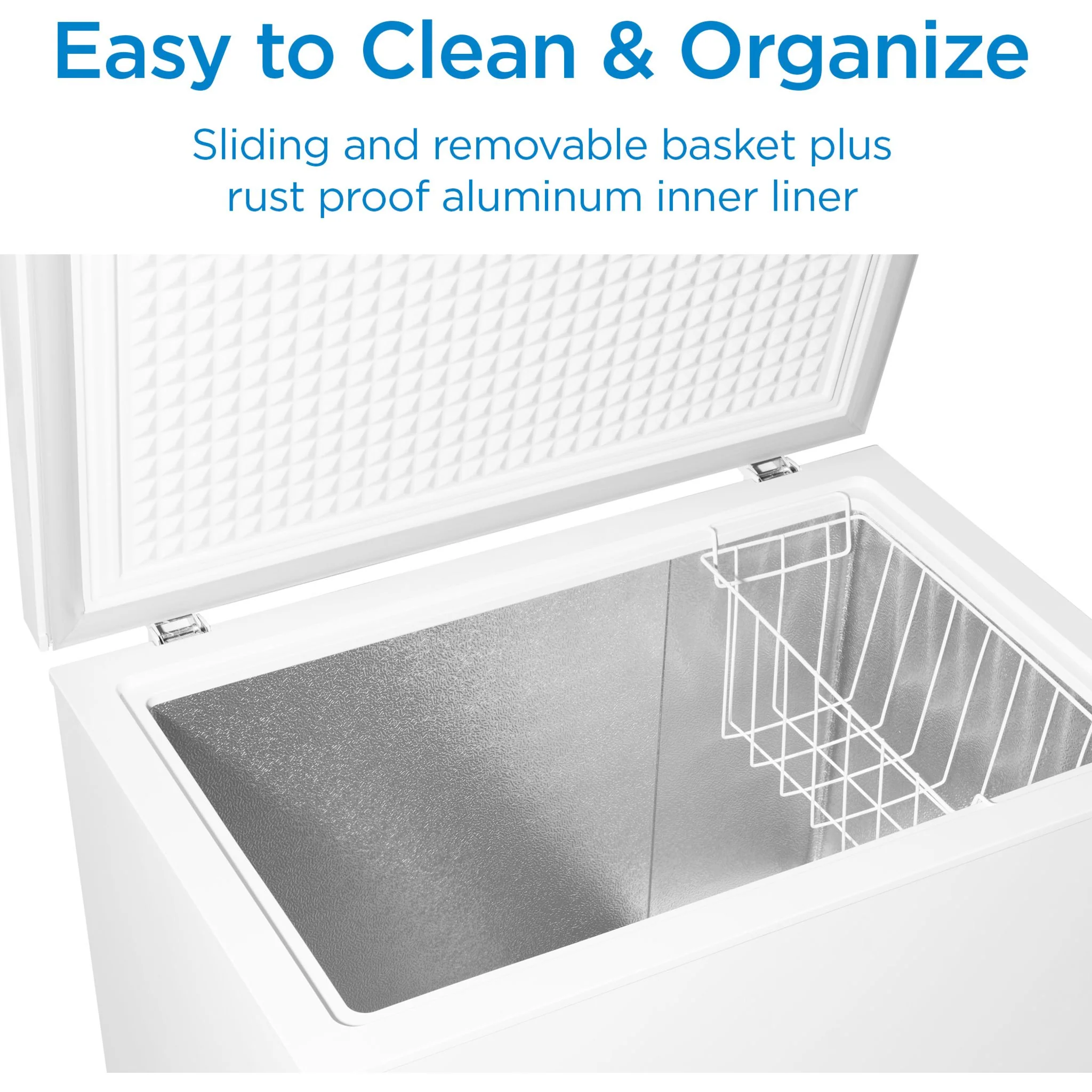 Danby 7.0 cu. ft. Square Model Chest Freezer  -White (DCF070A6WM) - Image 3