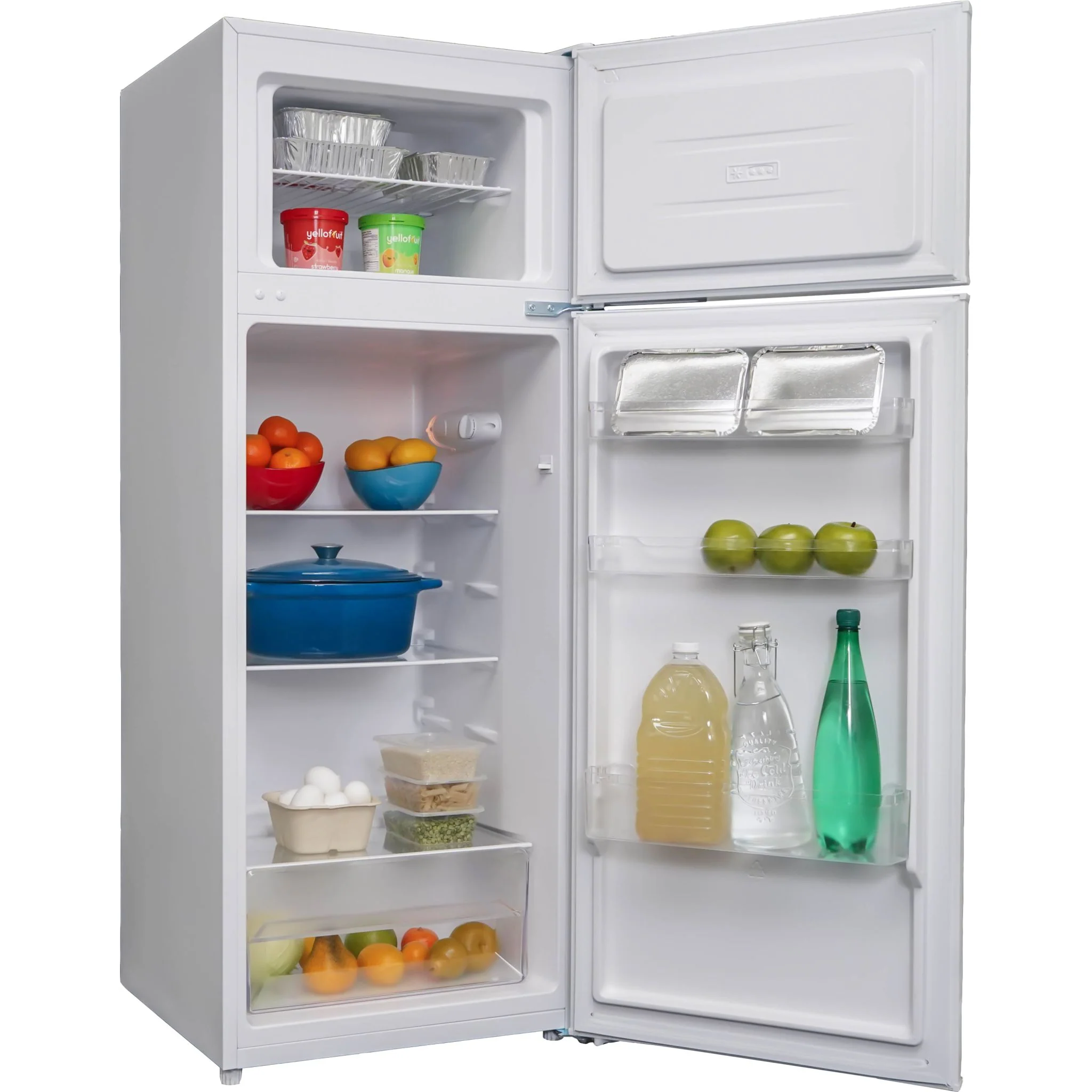 Danby 7.4 cu ft. Apartment Size Fridge Top Mount  -White (DPF074B2WDB-6) - Image 6
