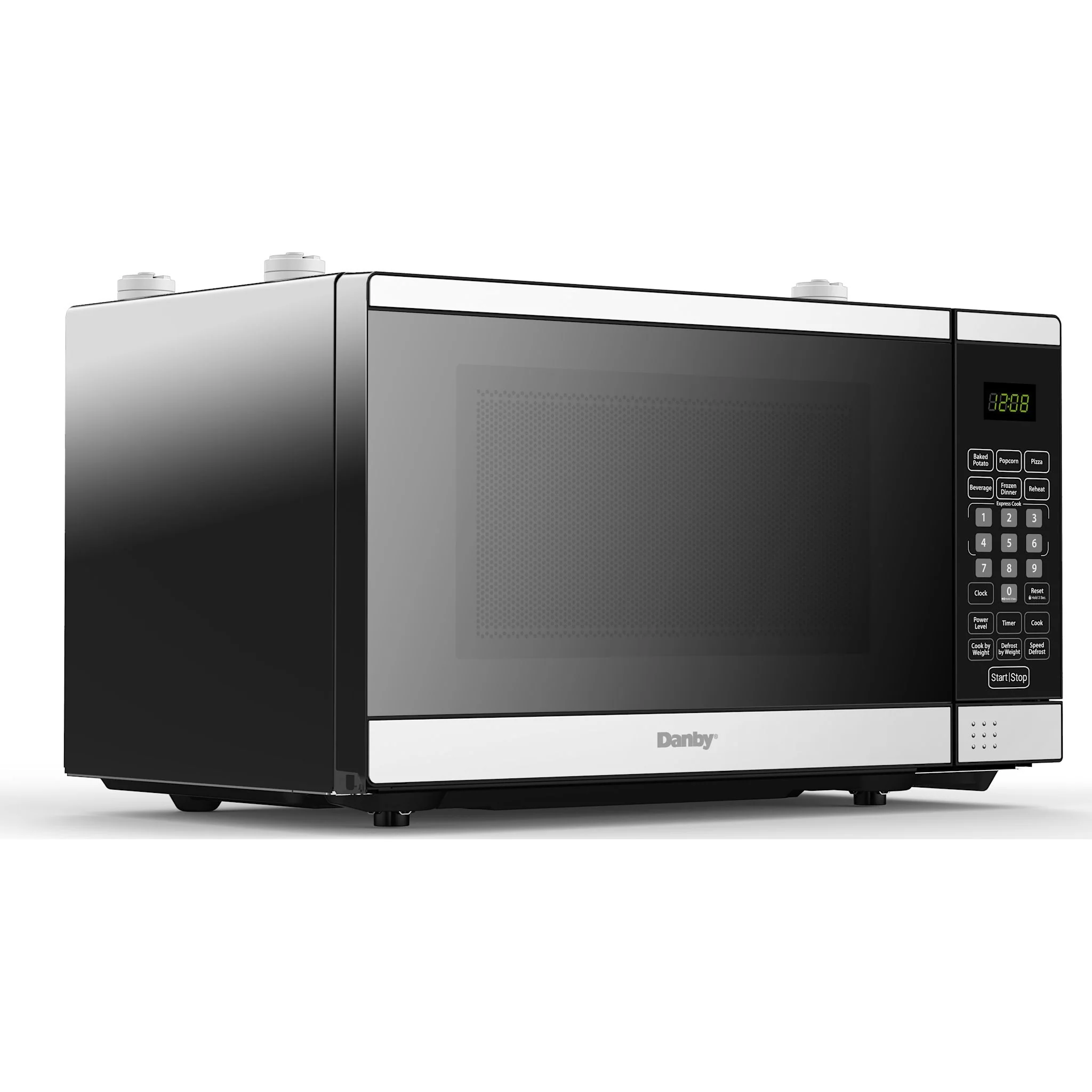 Danby Designer 0.7 cu. ft. Space Saving Under the Cupboard Microwave  -Stainless Steel (DDMW007501G1) - Image 4