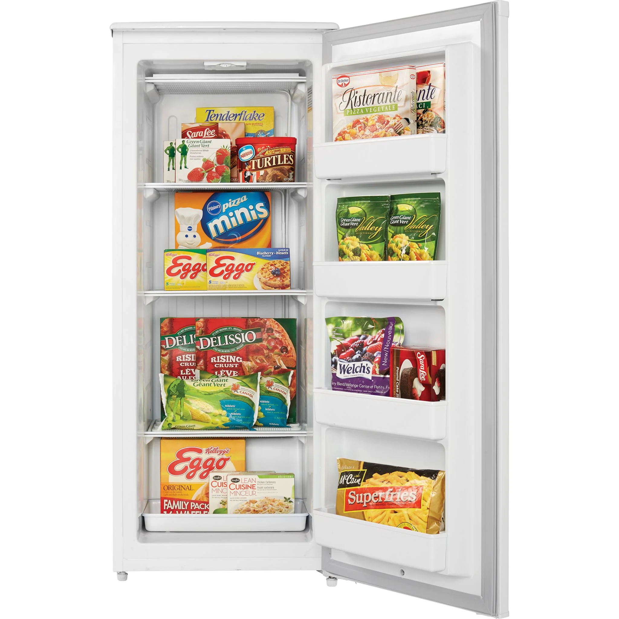 Danby Designer 10.1 cu. ft. Upright Freezer  -White (DUFM101A2WDD) - Image 5
