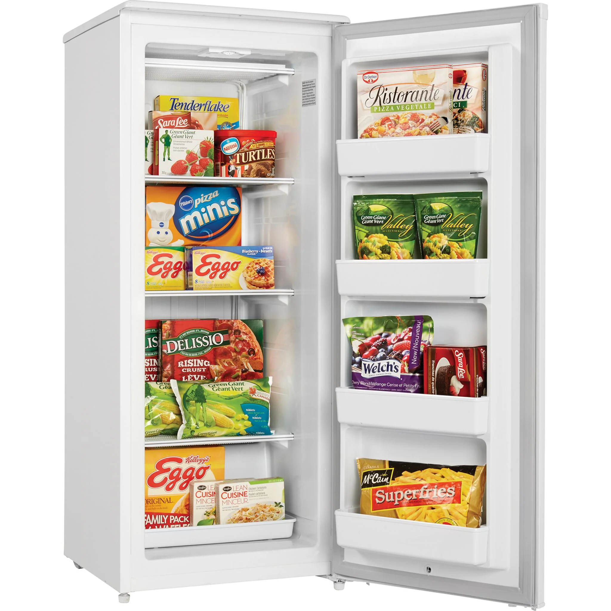 Danby Designer 10.1 cu. ft. Upright Freezer  -White (DUFM101A2WDD) - Image 6