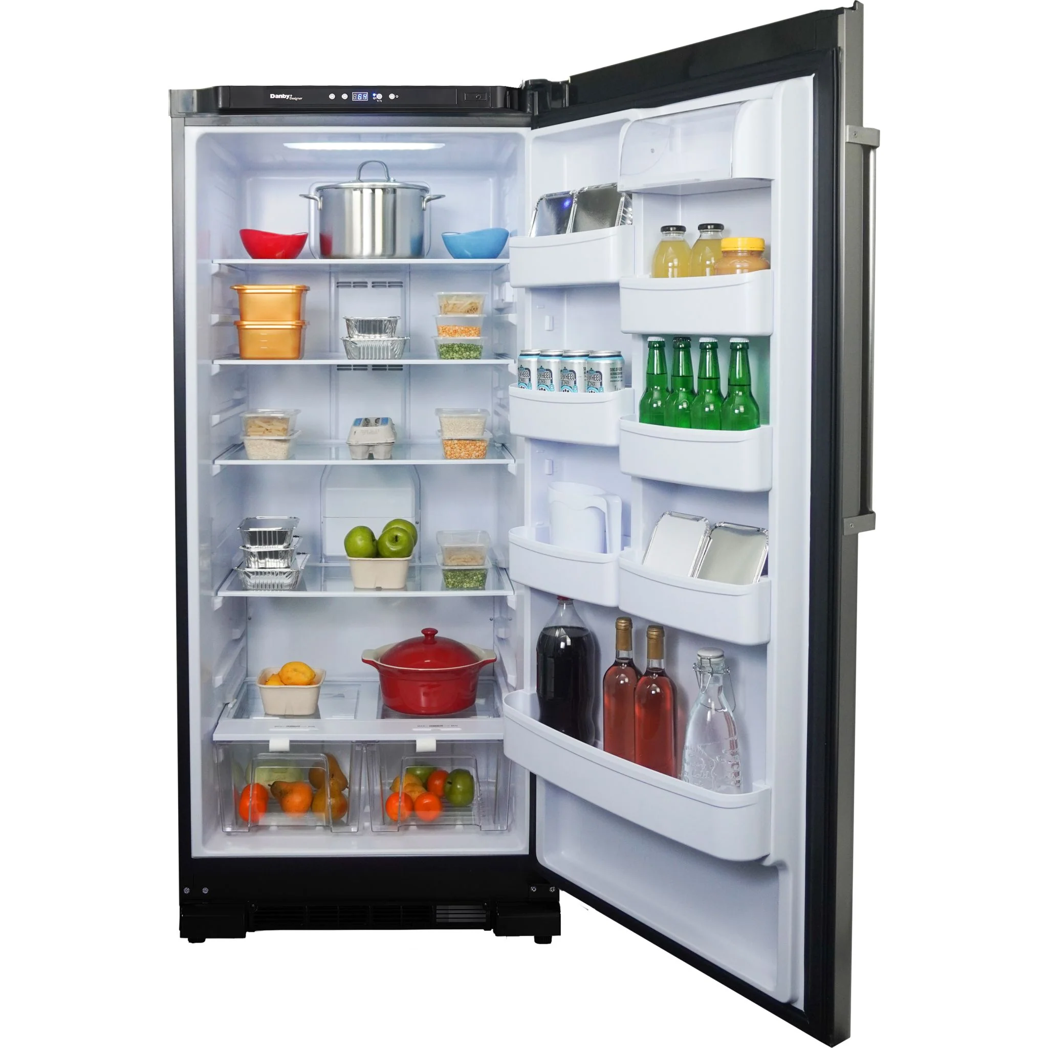 Danby Designer 17.0 cu. ft. Apartment Size Fridge  -Stainless Steel (DAR170A3BSLDD) - Image 6