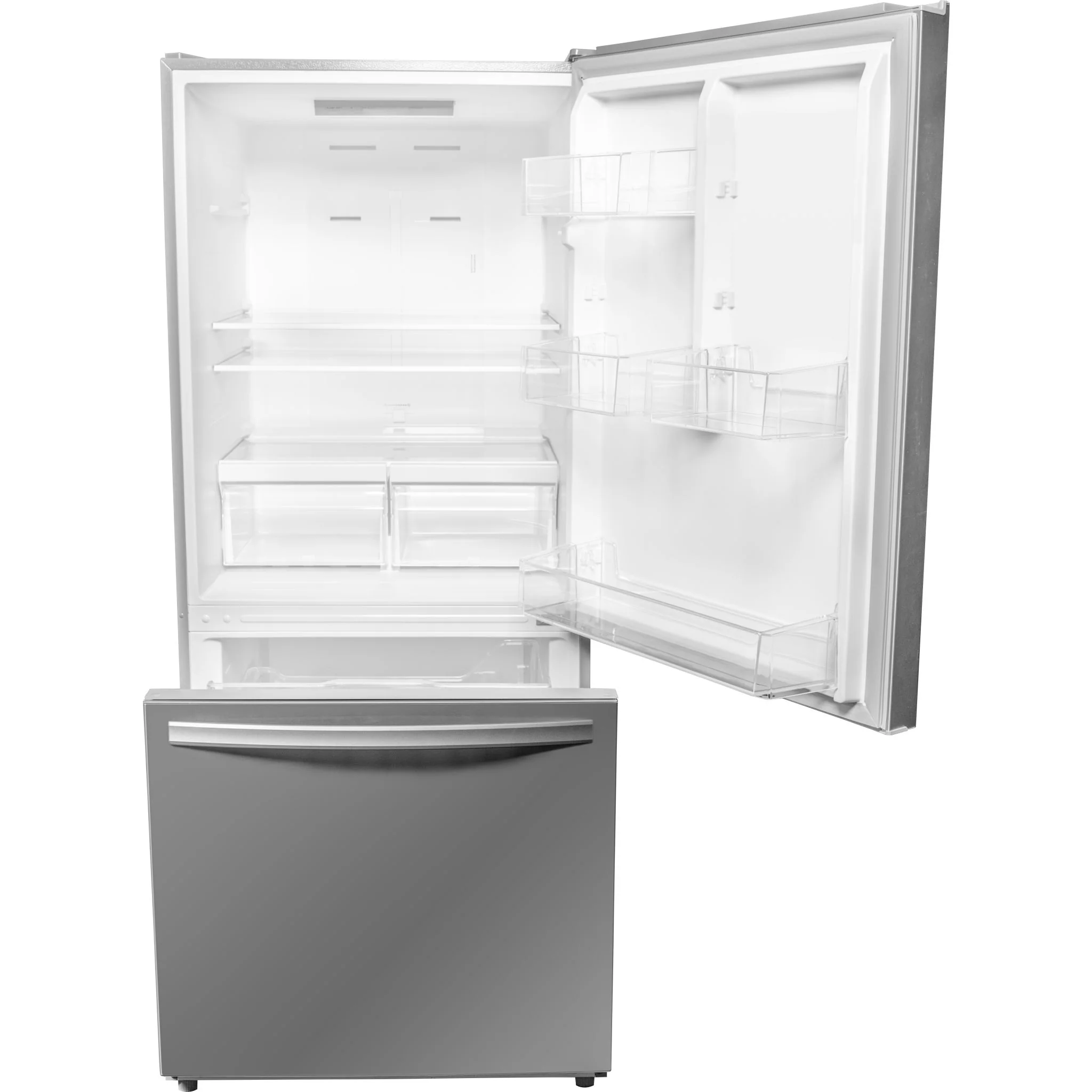 Danby Designer 18.7 cu. ft. Apartment Fridge Bottom Mount  -Stainless Steel (DBM187E1SSDB) - Image 10