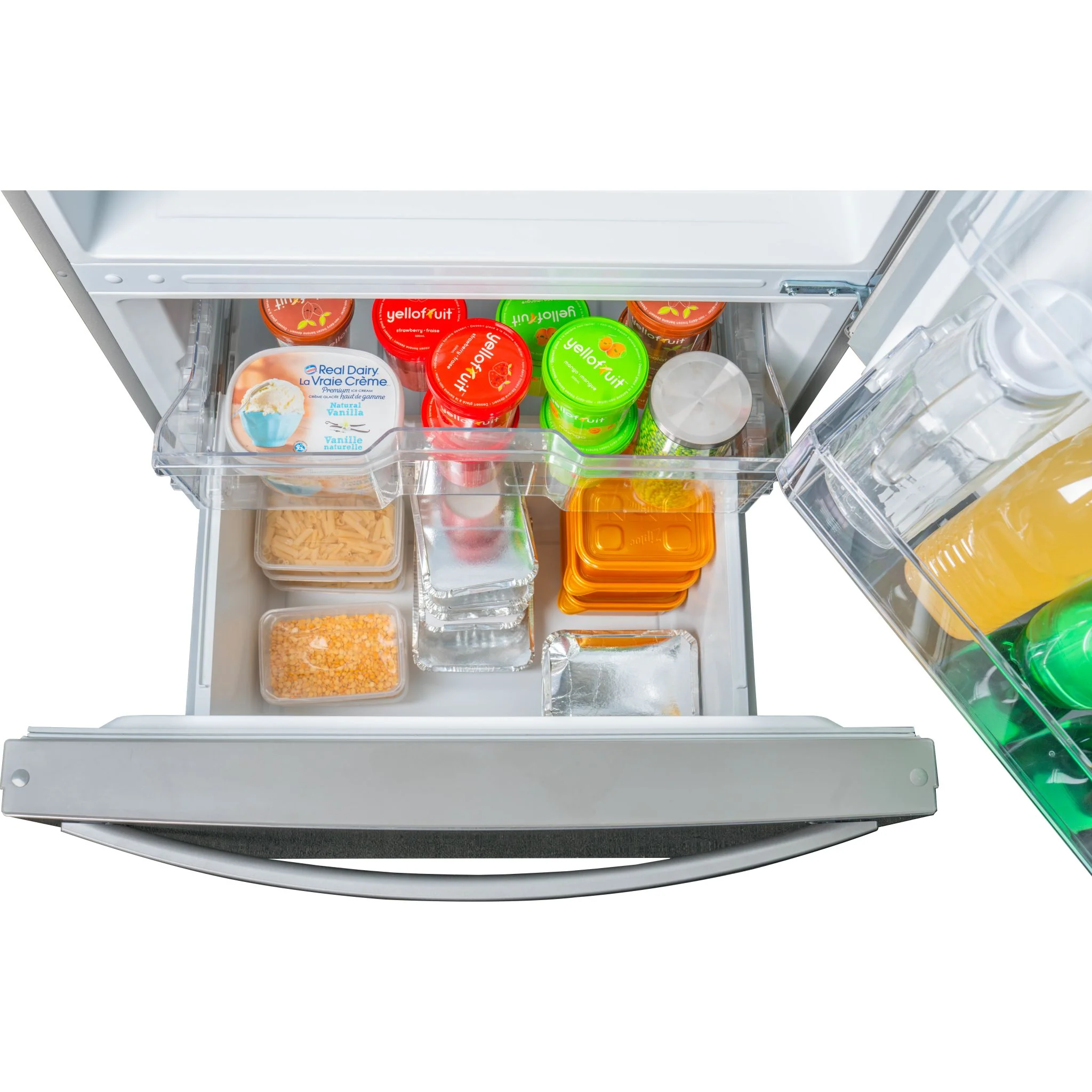 Danby Designer 18.7 cu. ft. Apartment Fridge Bottom Mount  -Stainless Steel (DBM187E1SSDB) - Image 9