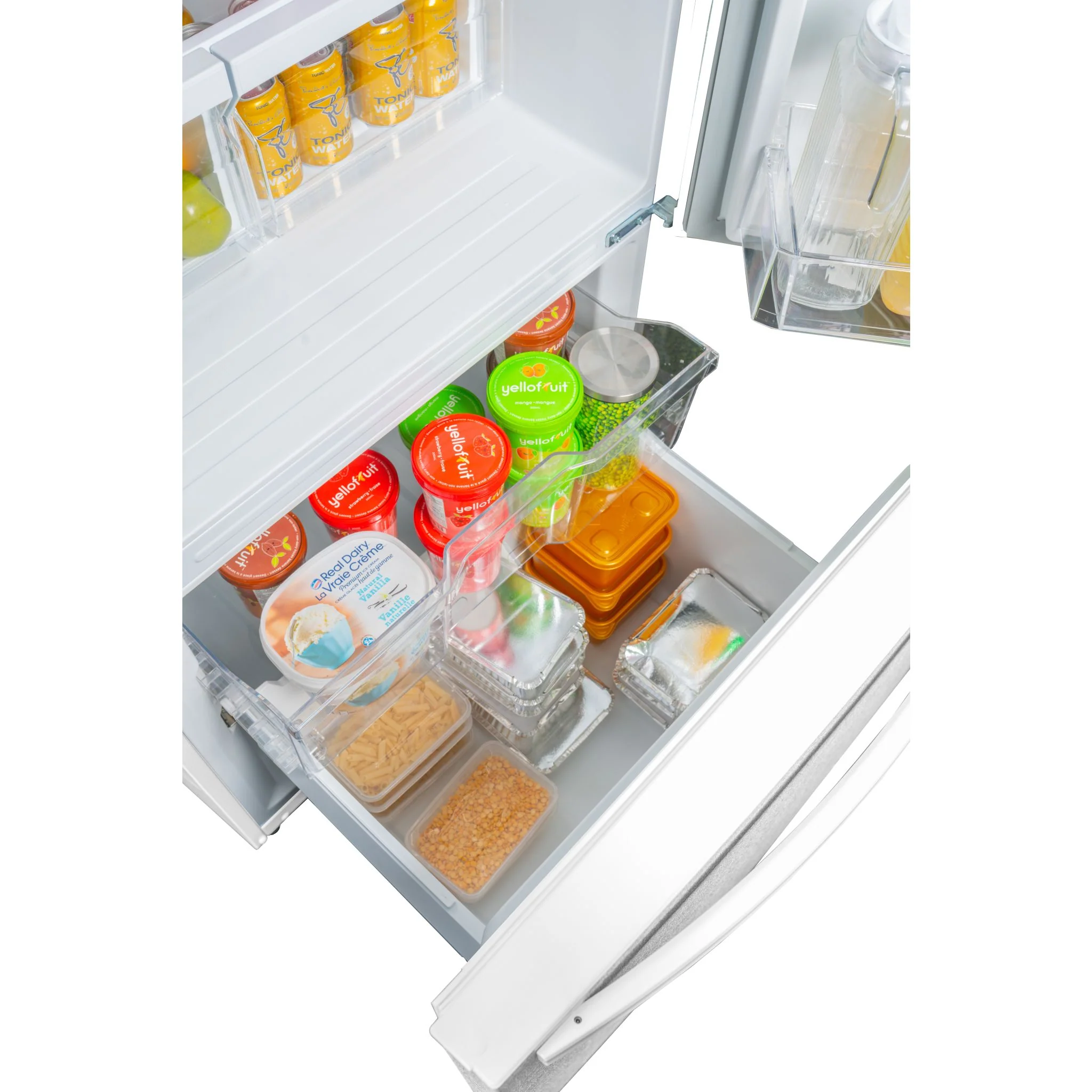 Danby Designer 18.7 cu. ft. Apartment Fridge Bottom Mount  -White (DBM187E1WDB) - Image 10