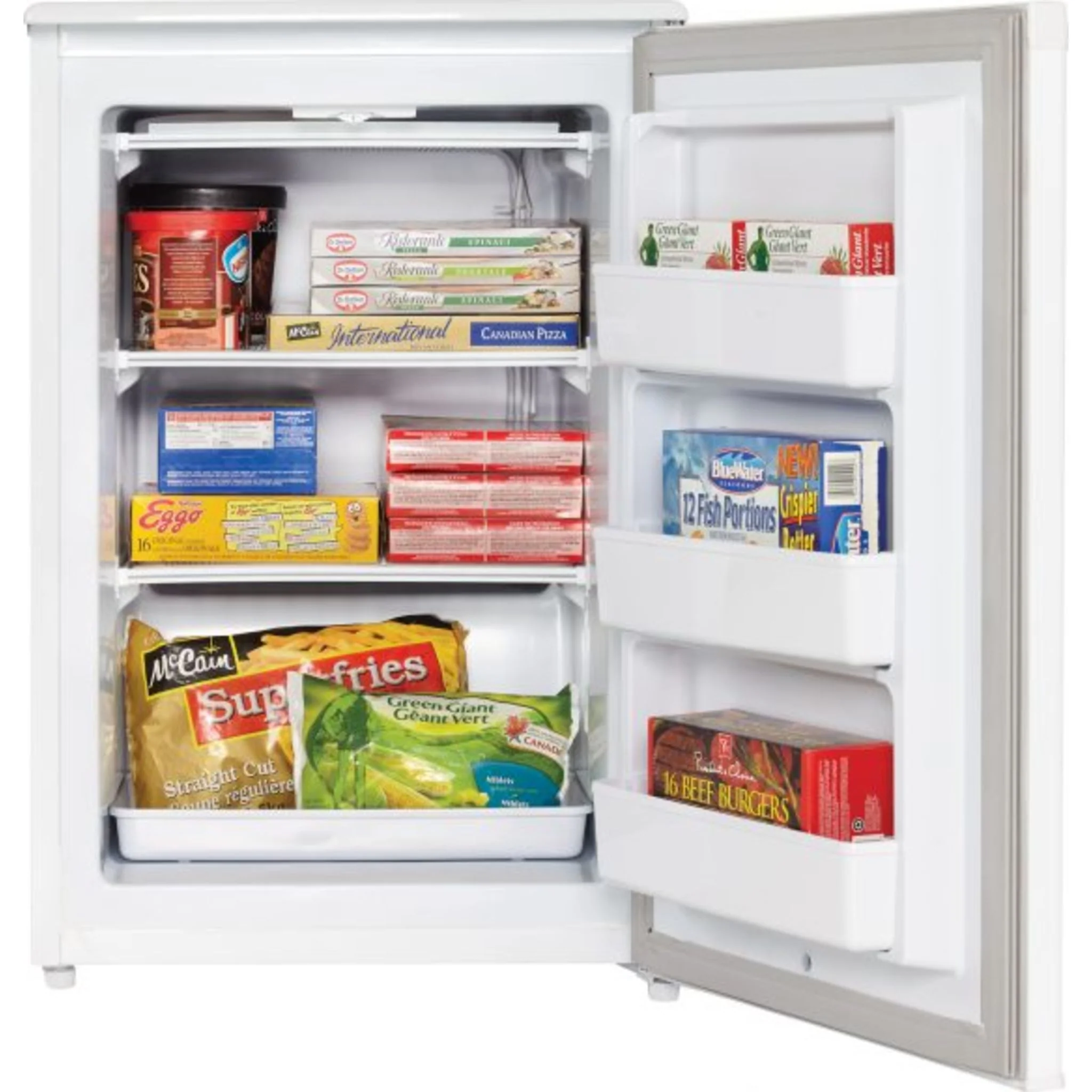 Danby Designer 4.3 cu. ft. Upright Freezer -White (DUFM043A2WDD) - Image 3