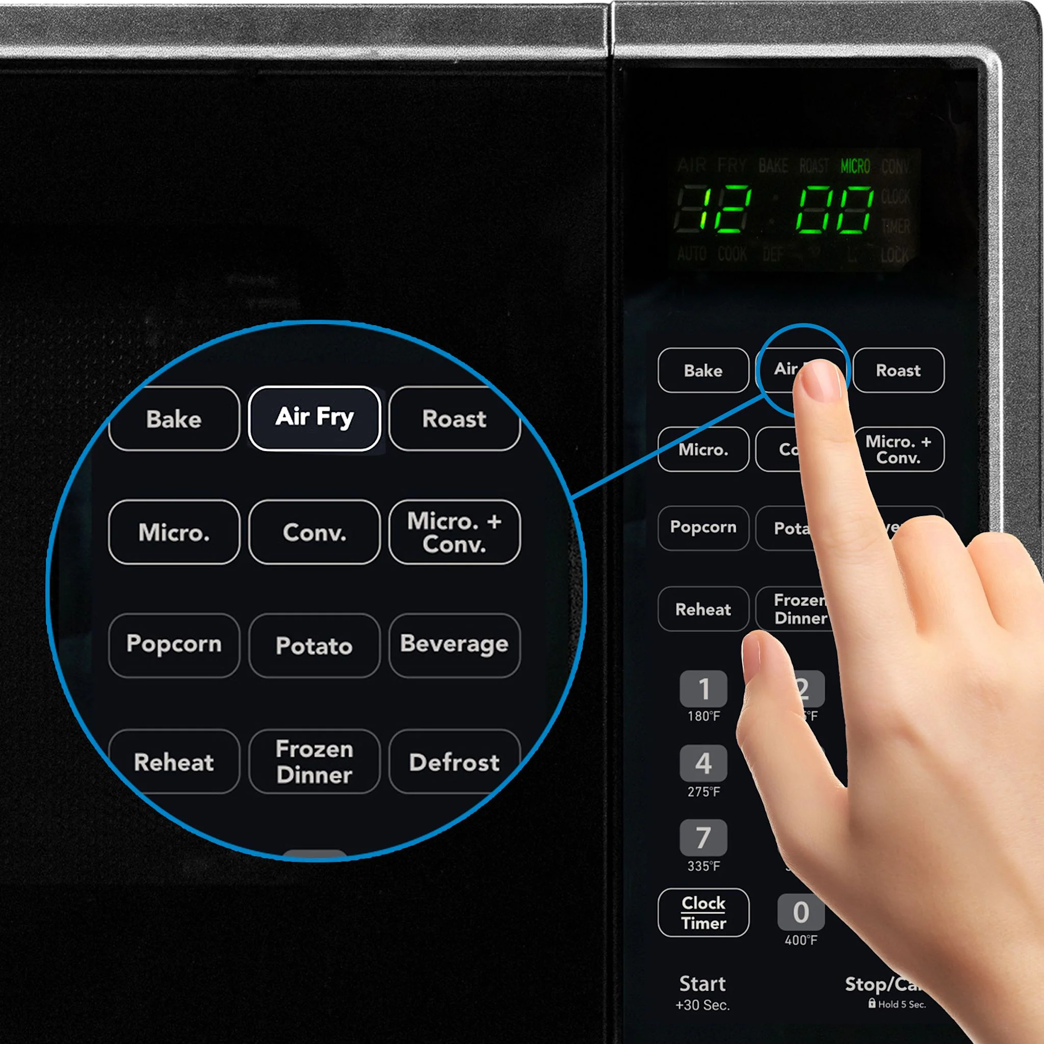 Danby Microwave (DBMW1361ABSS) - Stainless Steel - Image 4